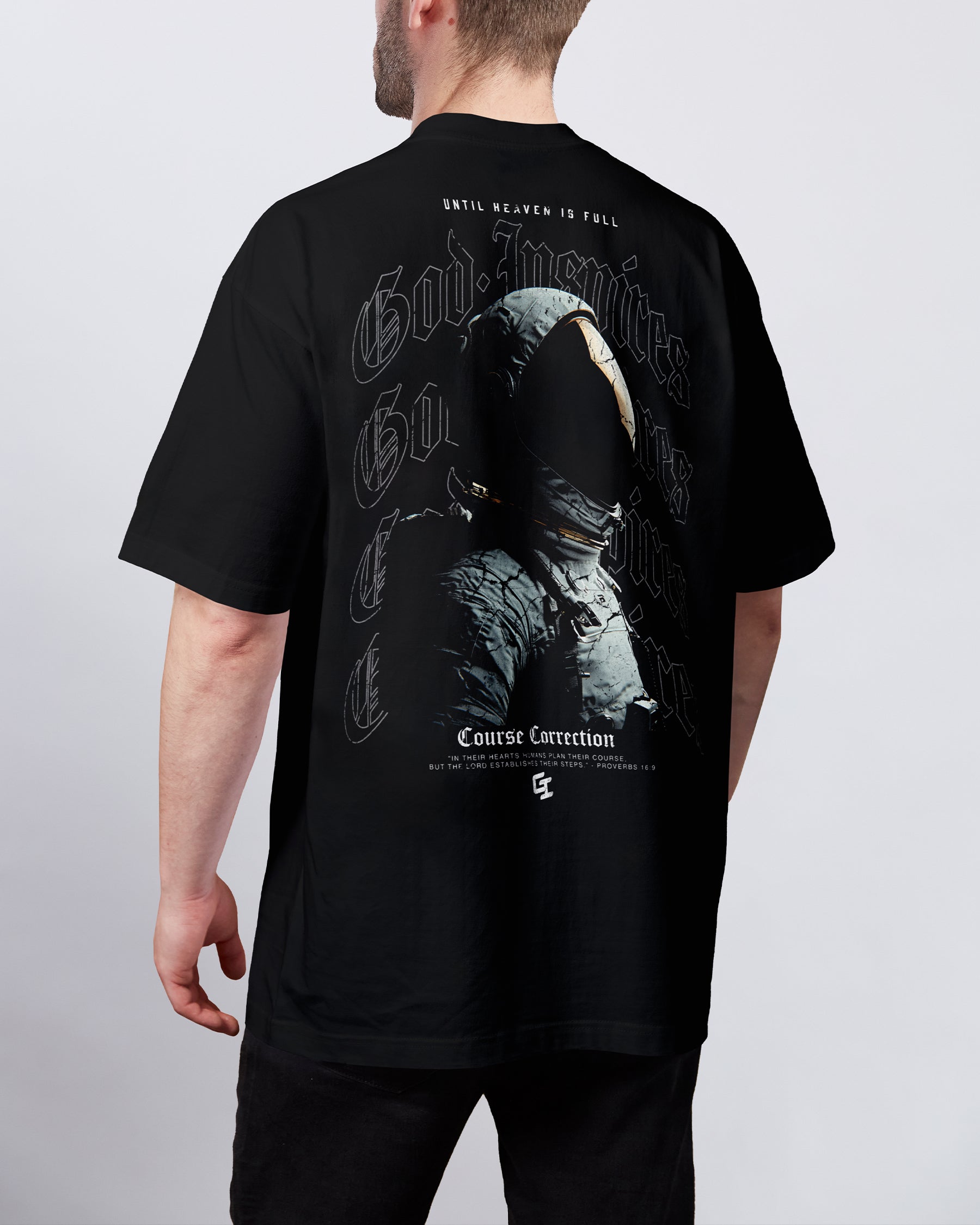 'Course Correction' Heavyweight T-Shirt