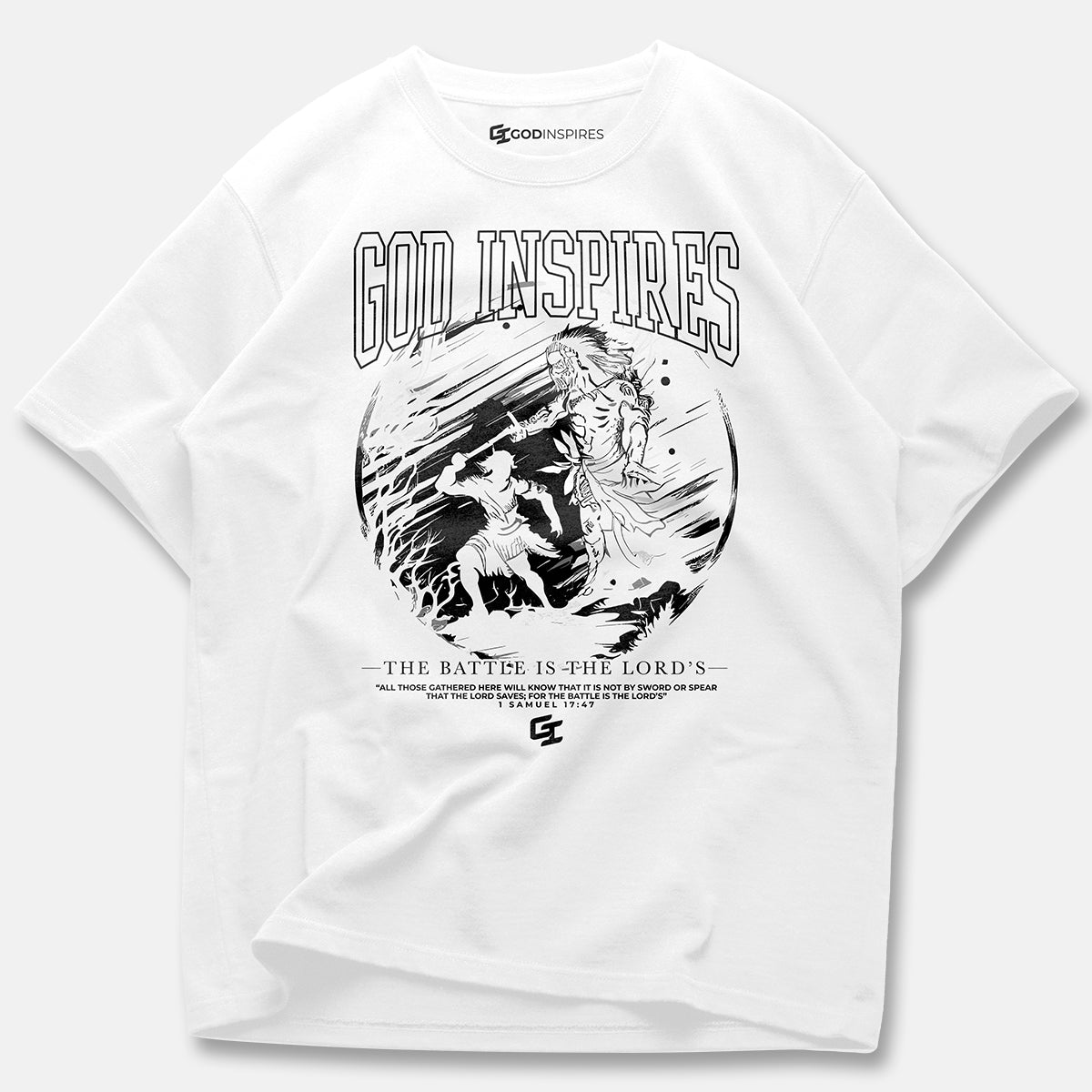 Theophany 'David & Goliath' Premium Heavyweight T-Shirt