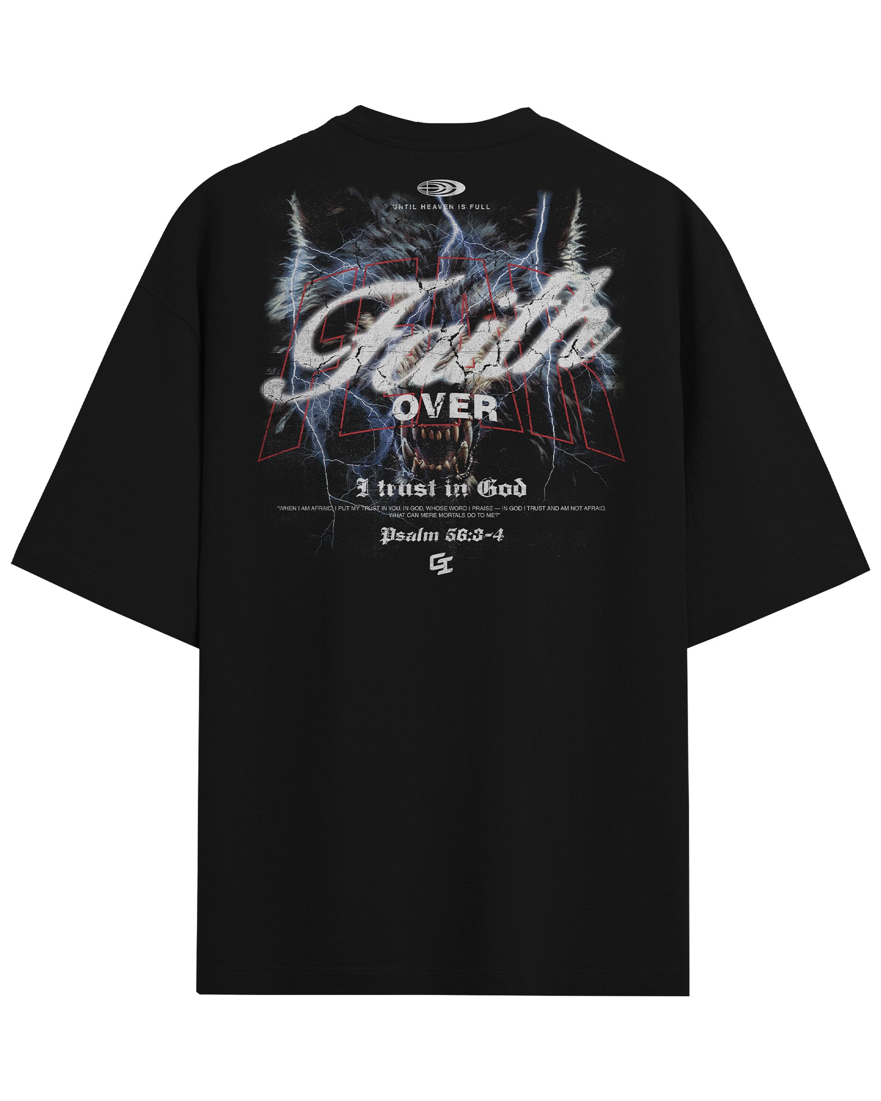 'Faith Over Fear' Oversized T-Shirt