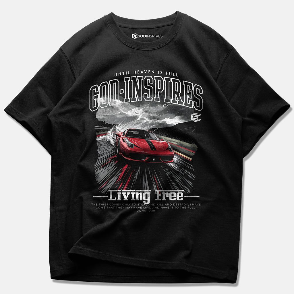 Racing 'Ferrari 458 Italia '10' Staple T-Shirt