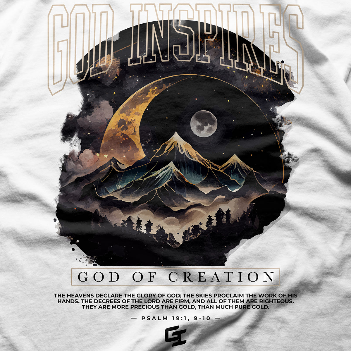 Theophany 'God of Creation' Lightweight T-Shirt