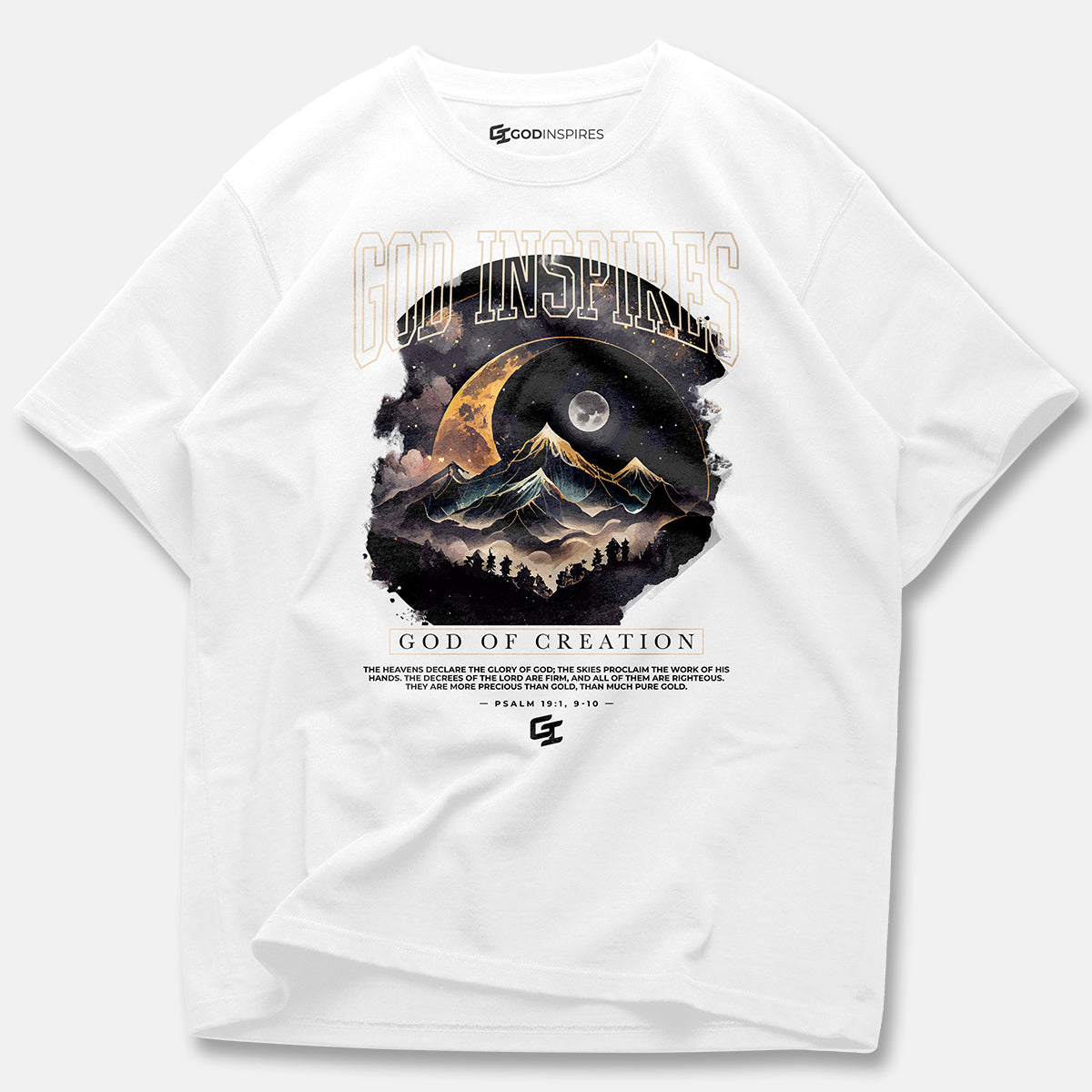 Theophany 'God of Creation' Premium Heavyweight T-Shirt