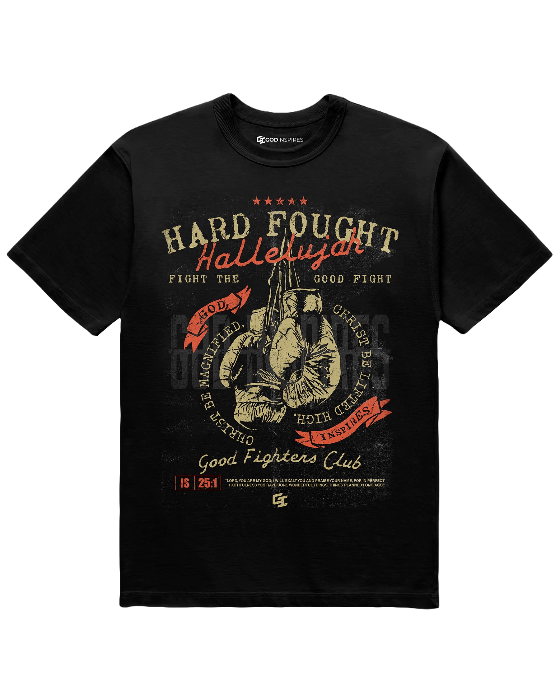 'Good Fighters Club' Heavyweight T-Shirt