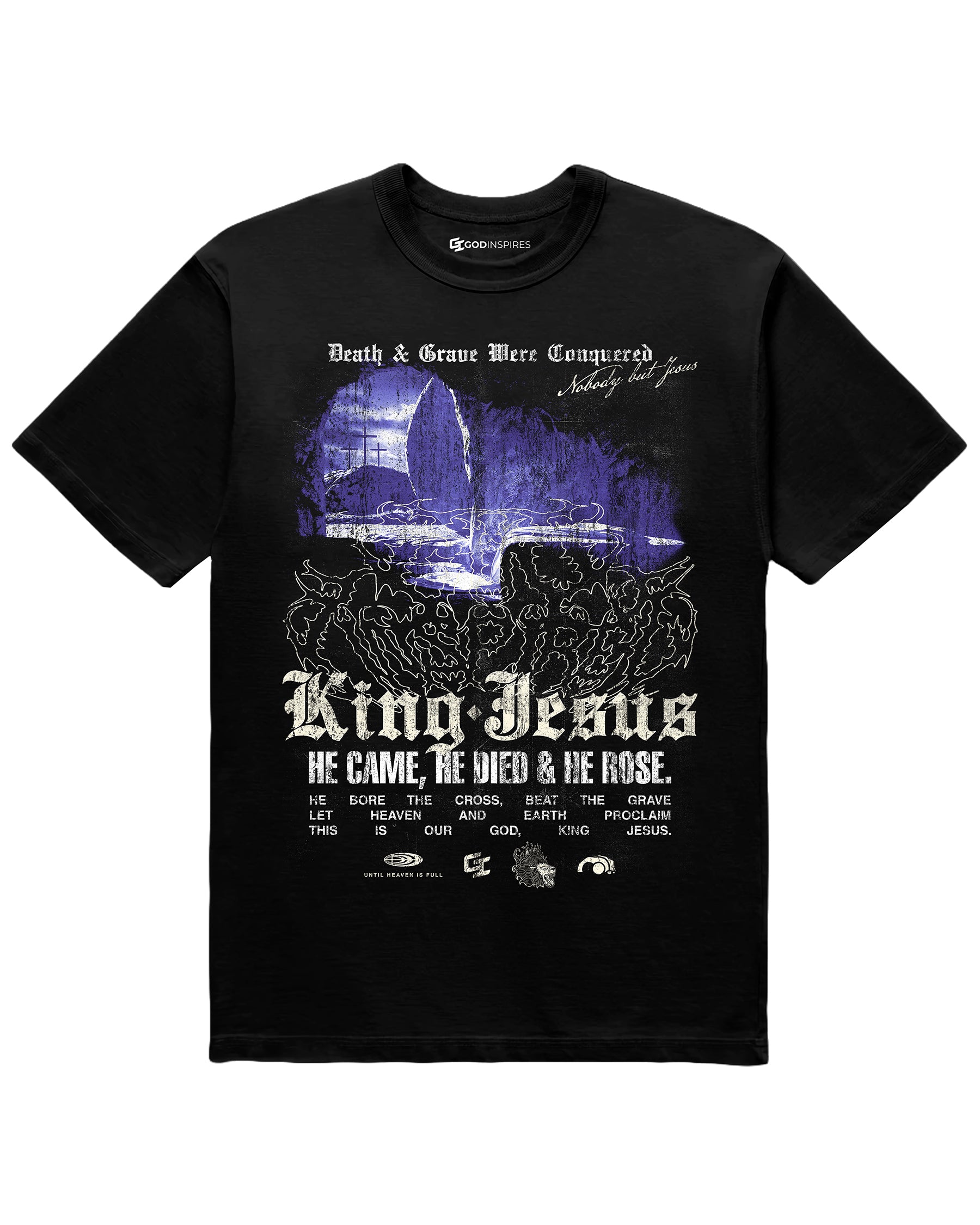 'Grave Conquered' Staple T-Shirt