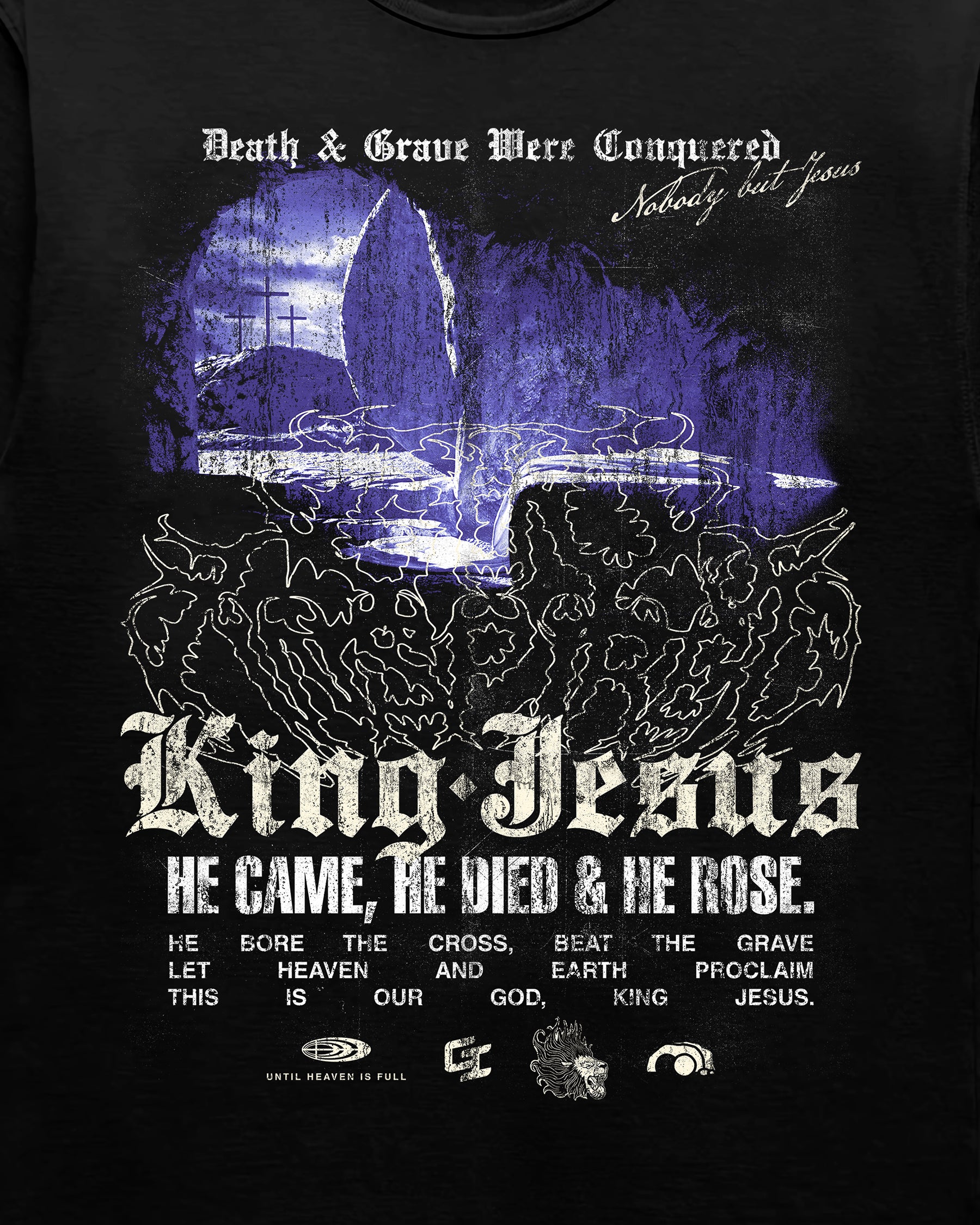 'Grave Conquered' Staple T-Shirt