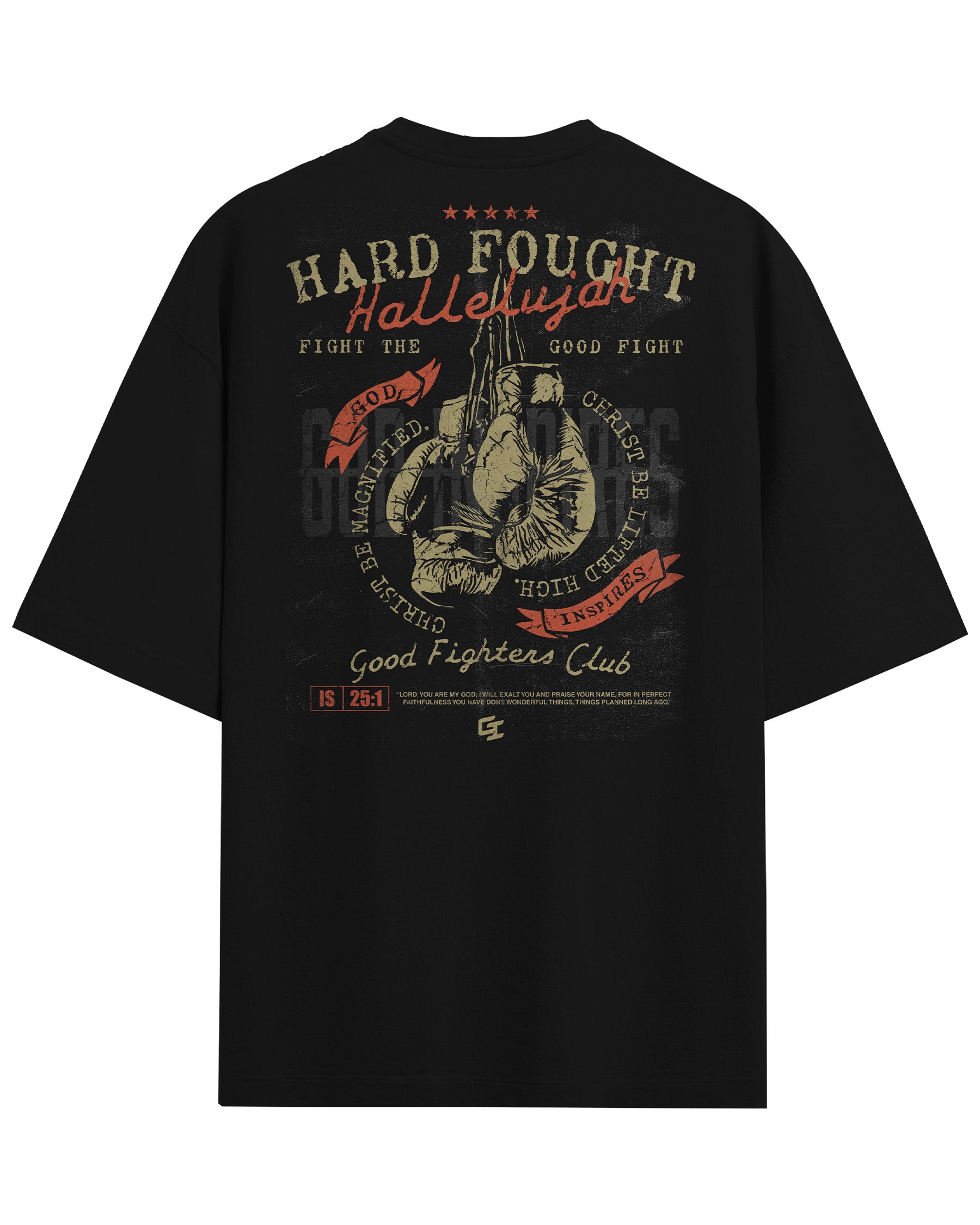'Good Fighters Club' Oversized T-Shirt