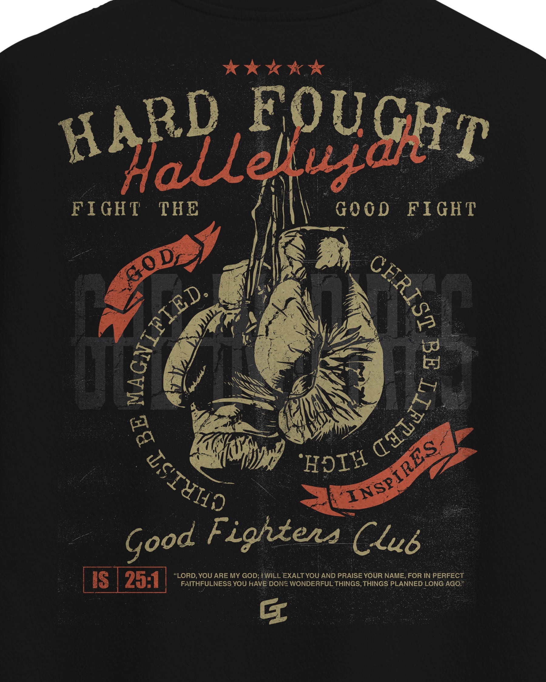 'Good Fighters Club' Oversized T-Shirt