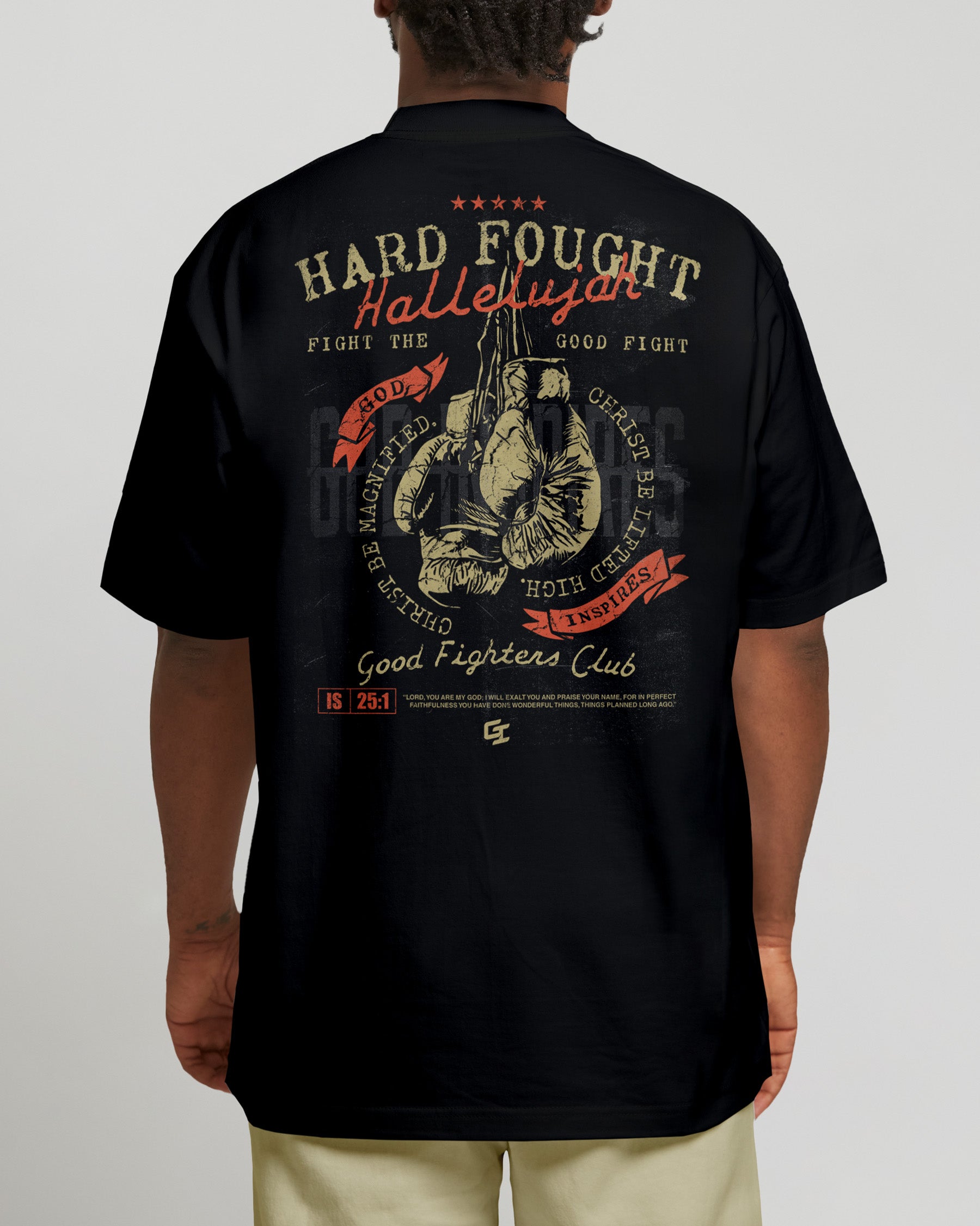 'Good Fighters Club' Oversized T-Shirt