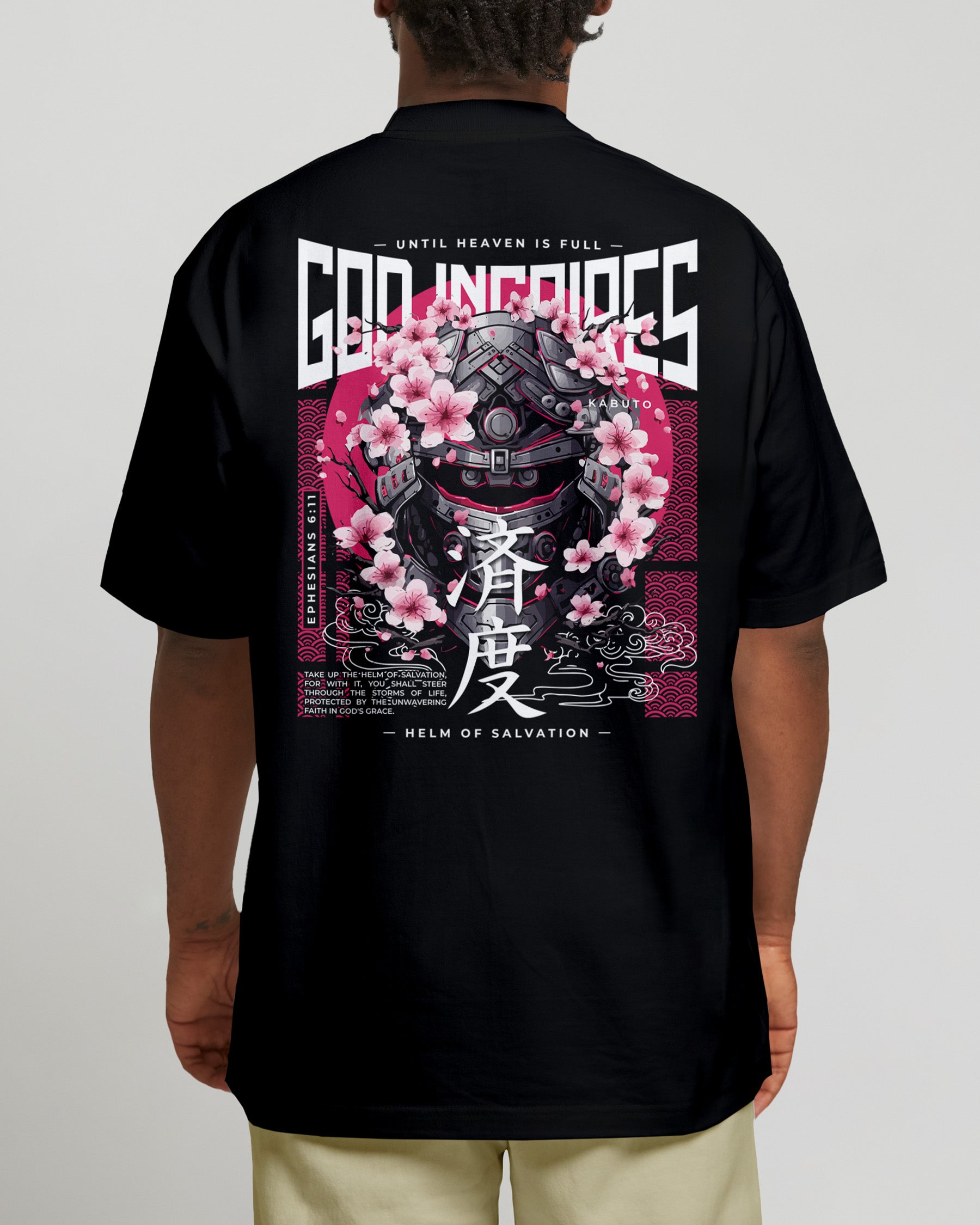 'Helm of Salvation' Oversized T-Shirt