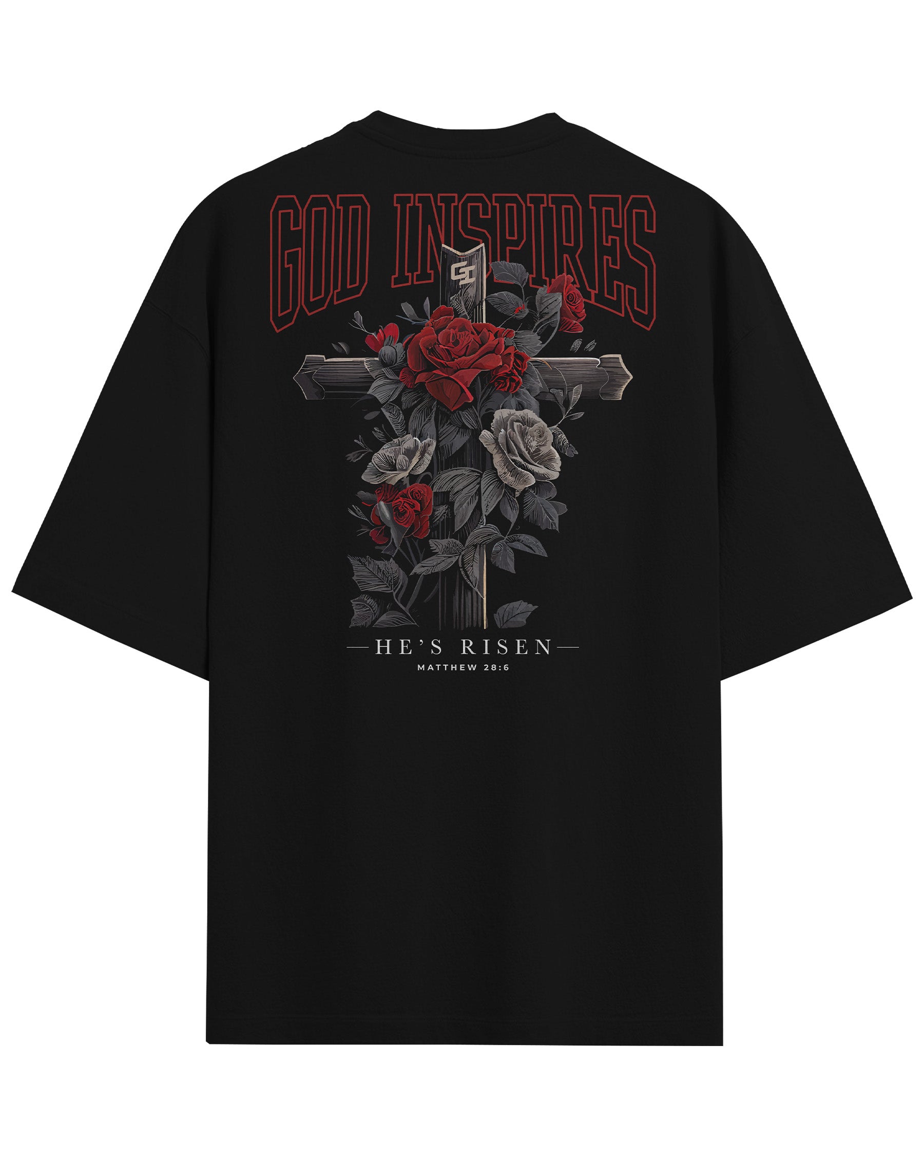 'He's Risen' Oversized T-Shirt