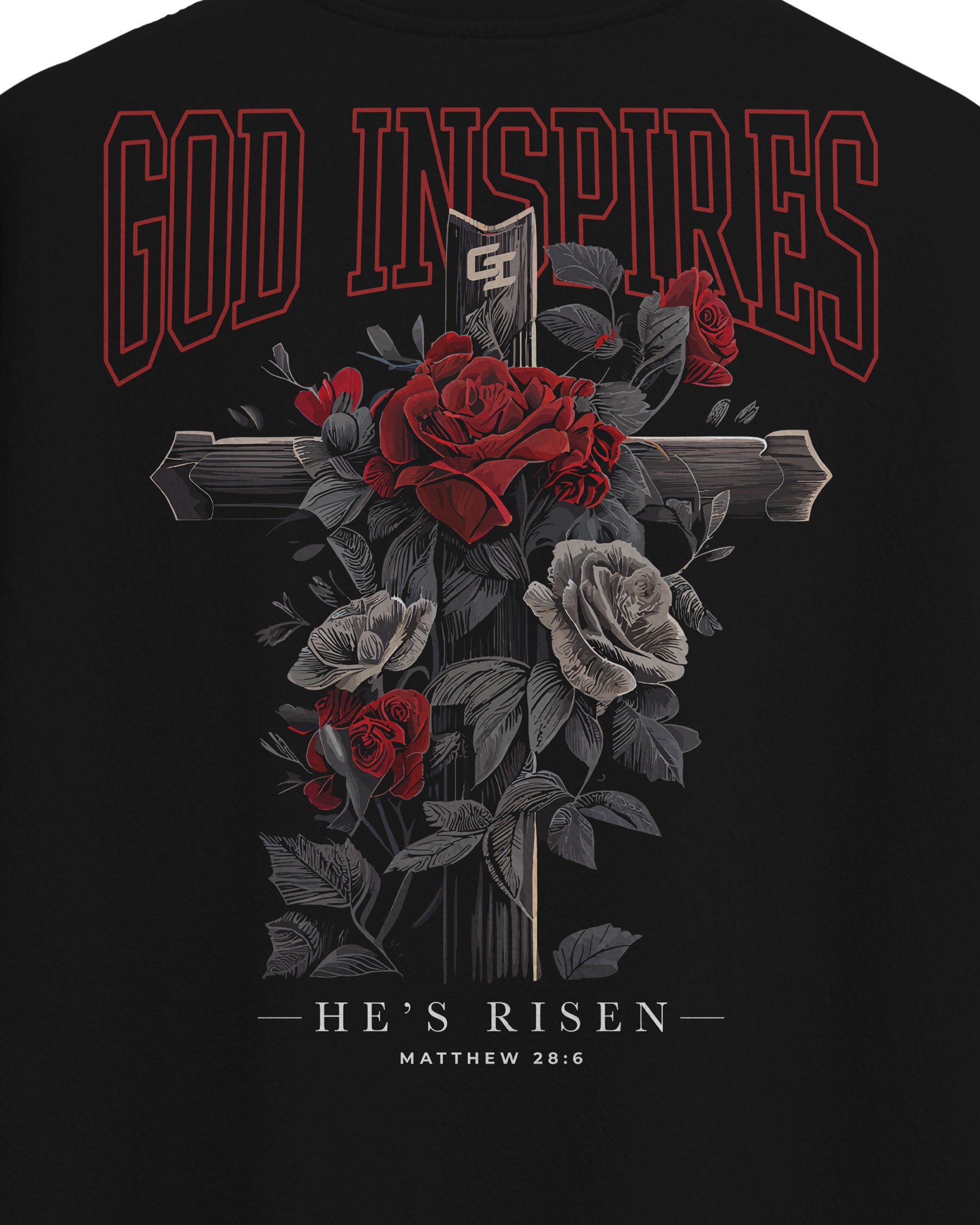 'He's Risen' Oversized T-Shirt