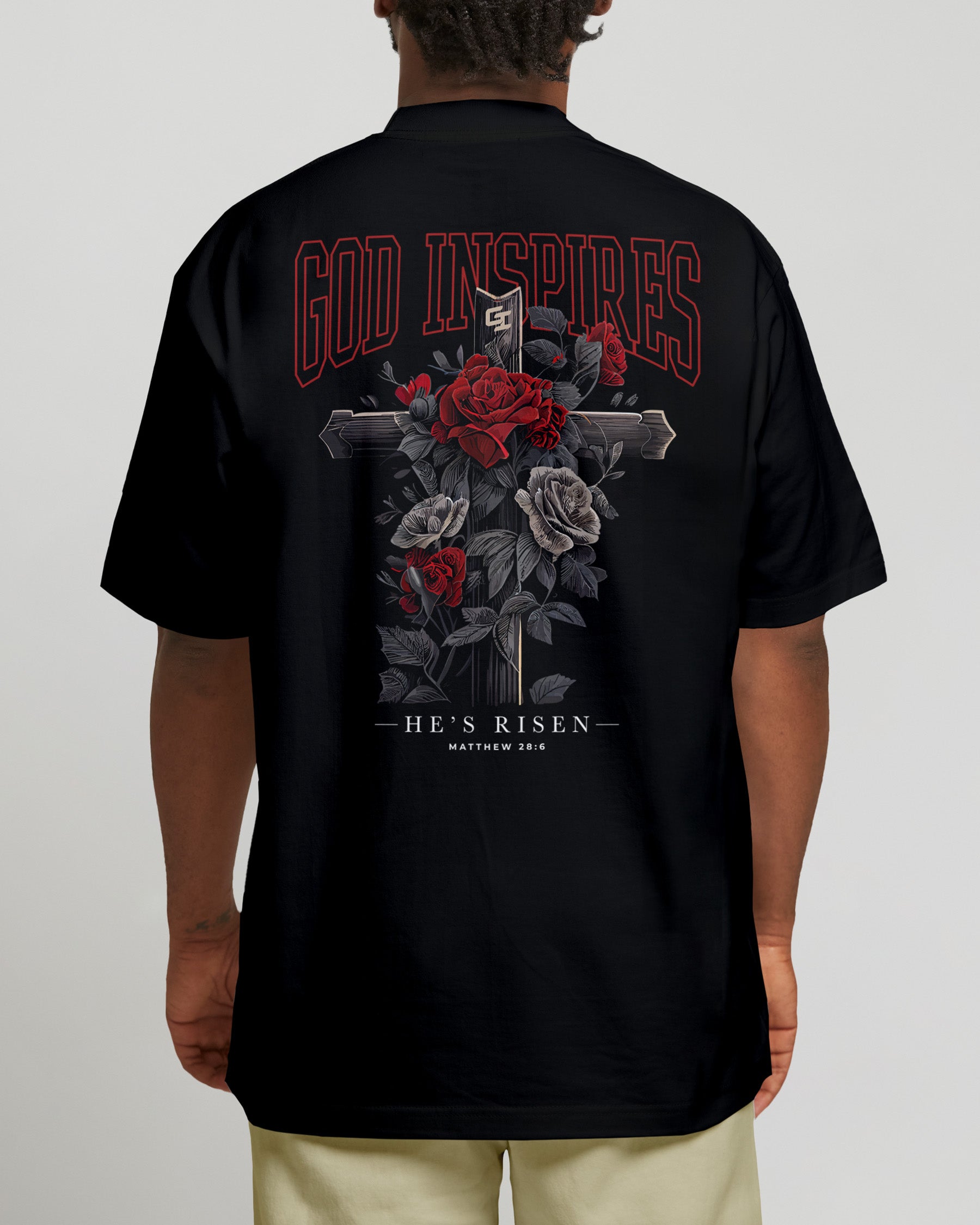 'He's Risen' Oversized T-Shirt
