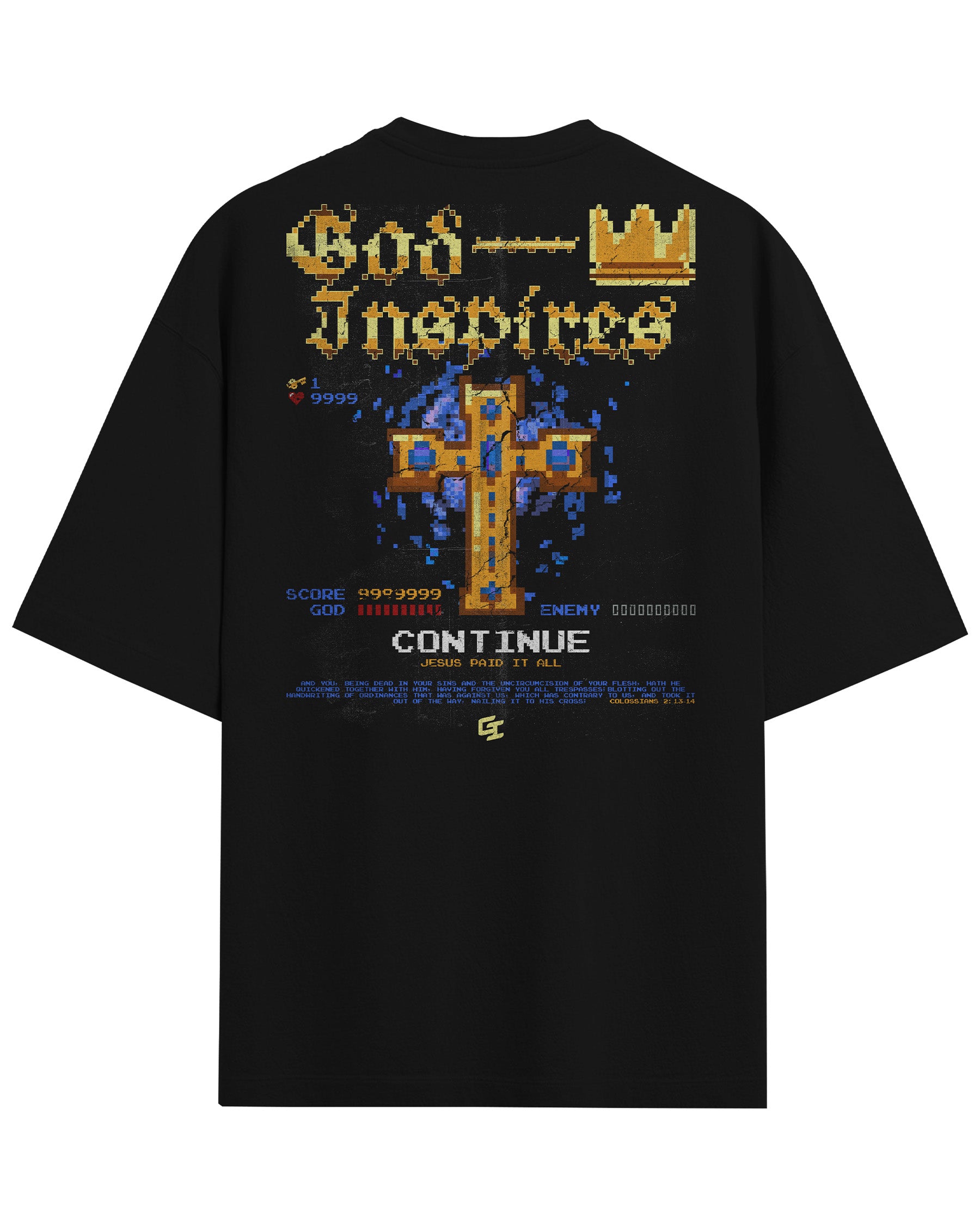 'Infinite Continue' Oversized T-Shirt