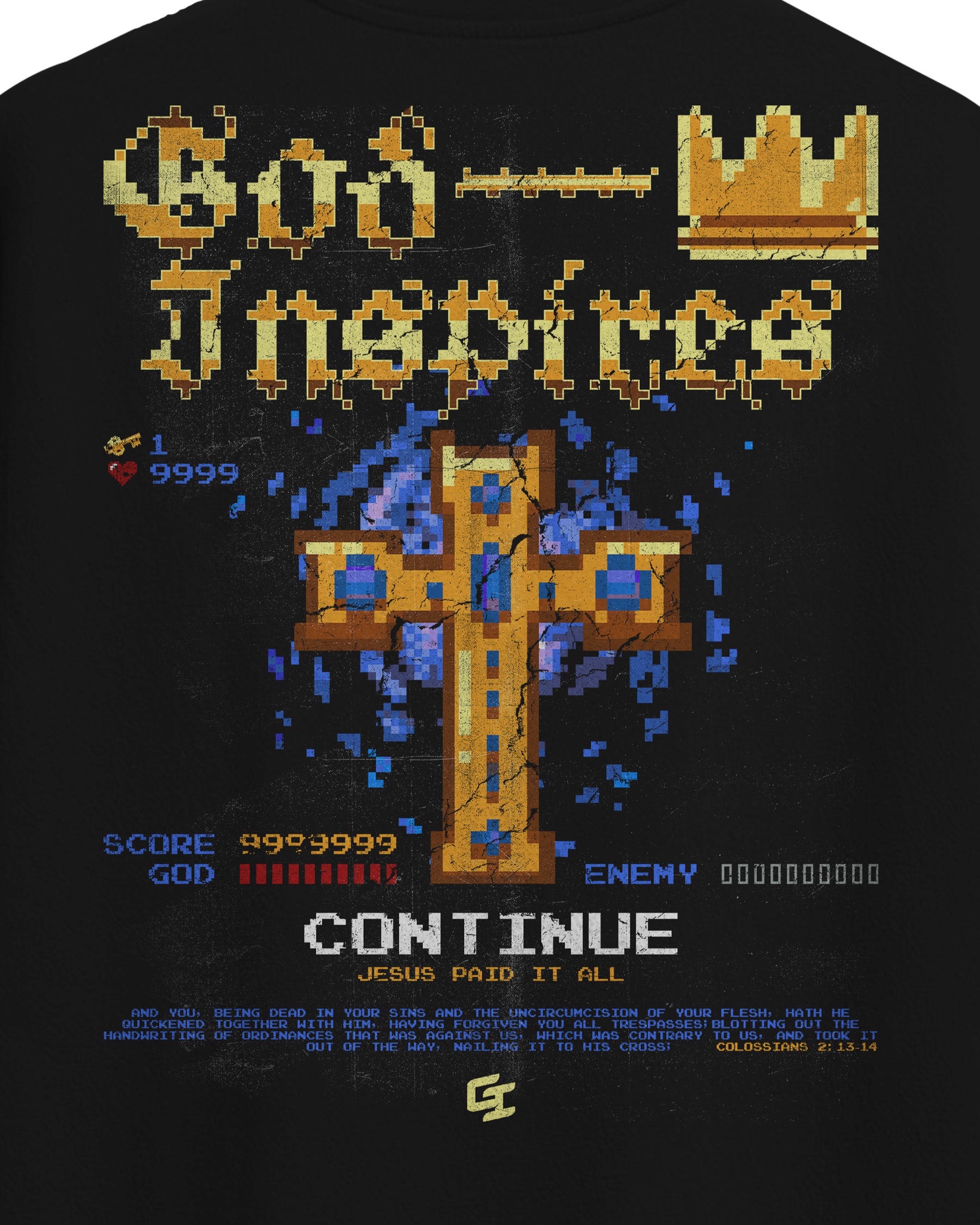 'Infinite Continue' Oversized T-Shirt