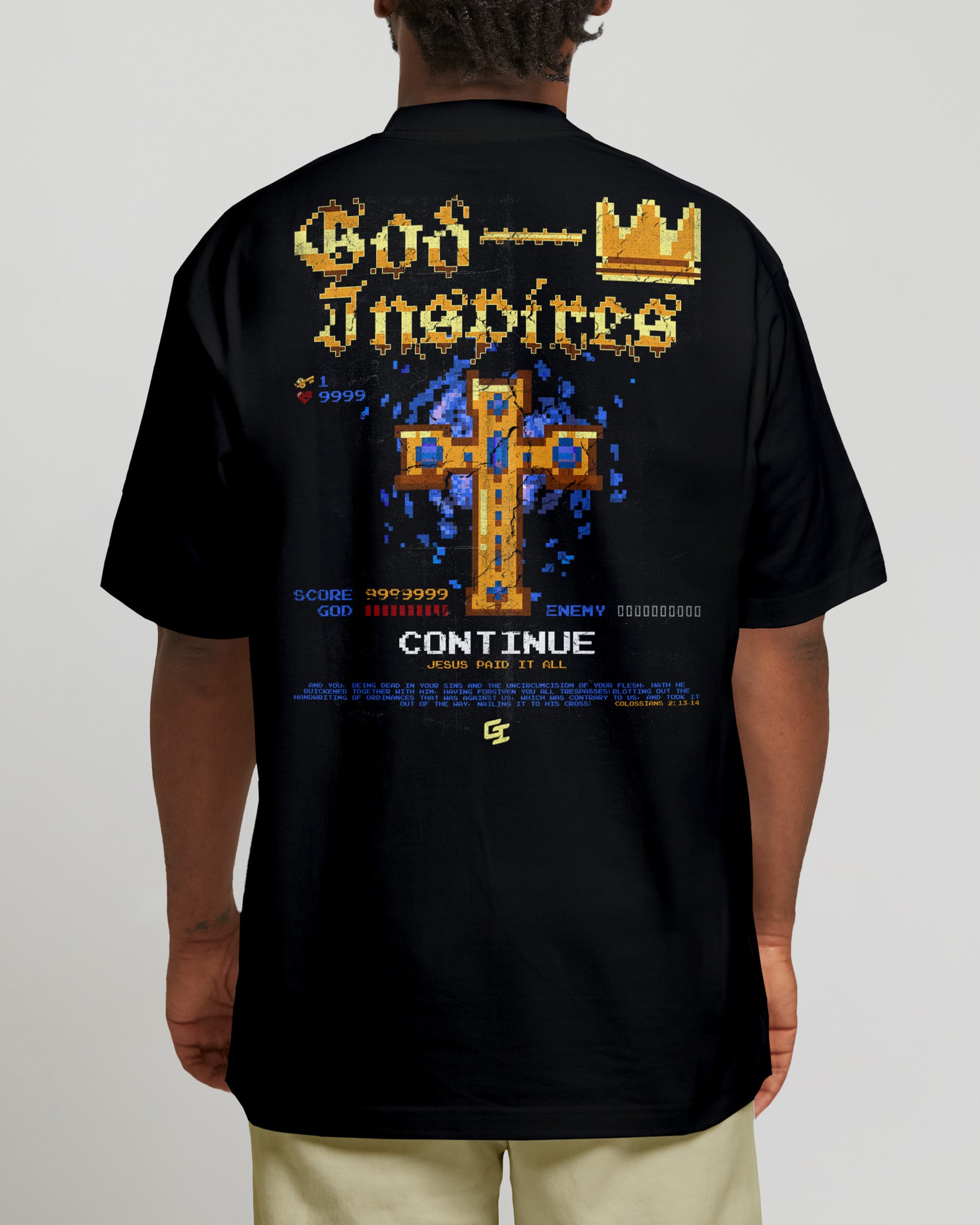 'Infinite Continue' Oversized T-Shirt