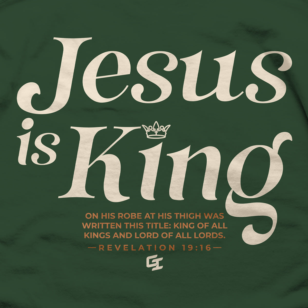 [Limited Edition] Epiphany 'Jesus Is King' Lightweight T-Shirt