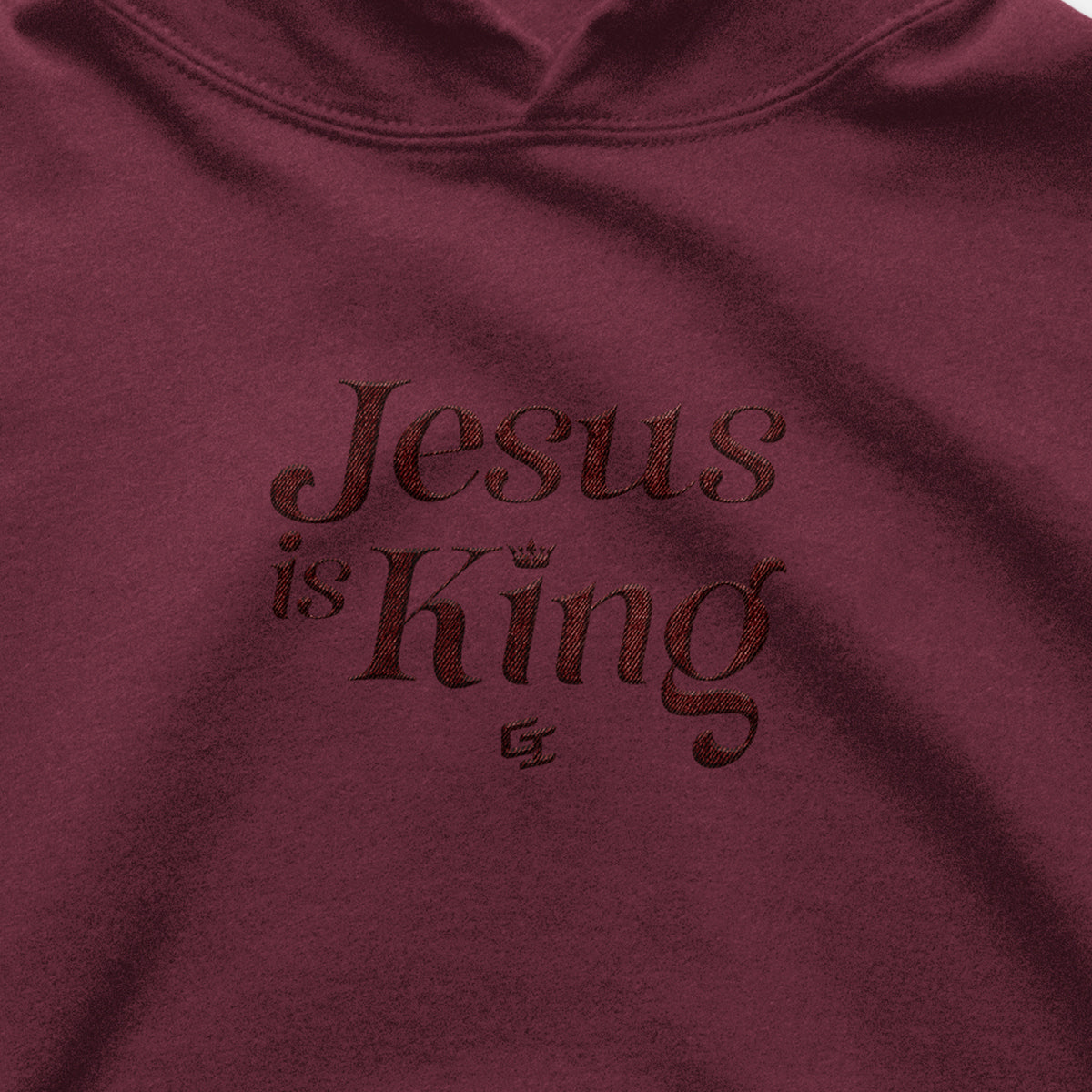 [Limited Edition] Epiphany 'Jesus Is King' Hoodie (Embroidered)