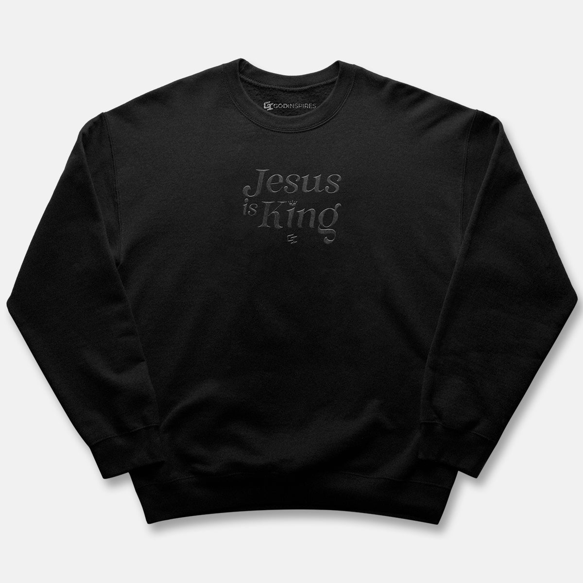 [Limited Edition] Epiphany 'Jesus Is King' Sweatshirt (Embroidered)