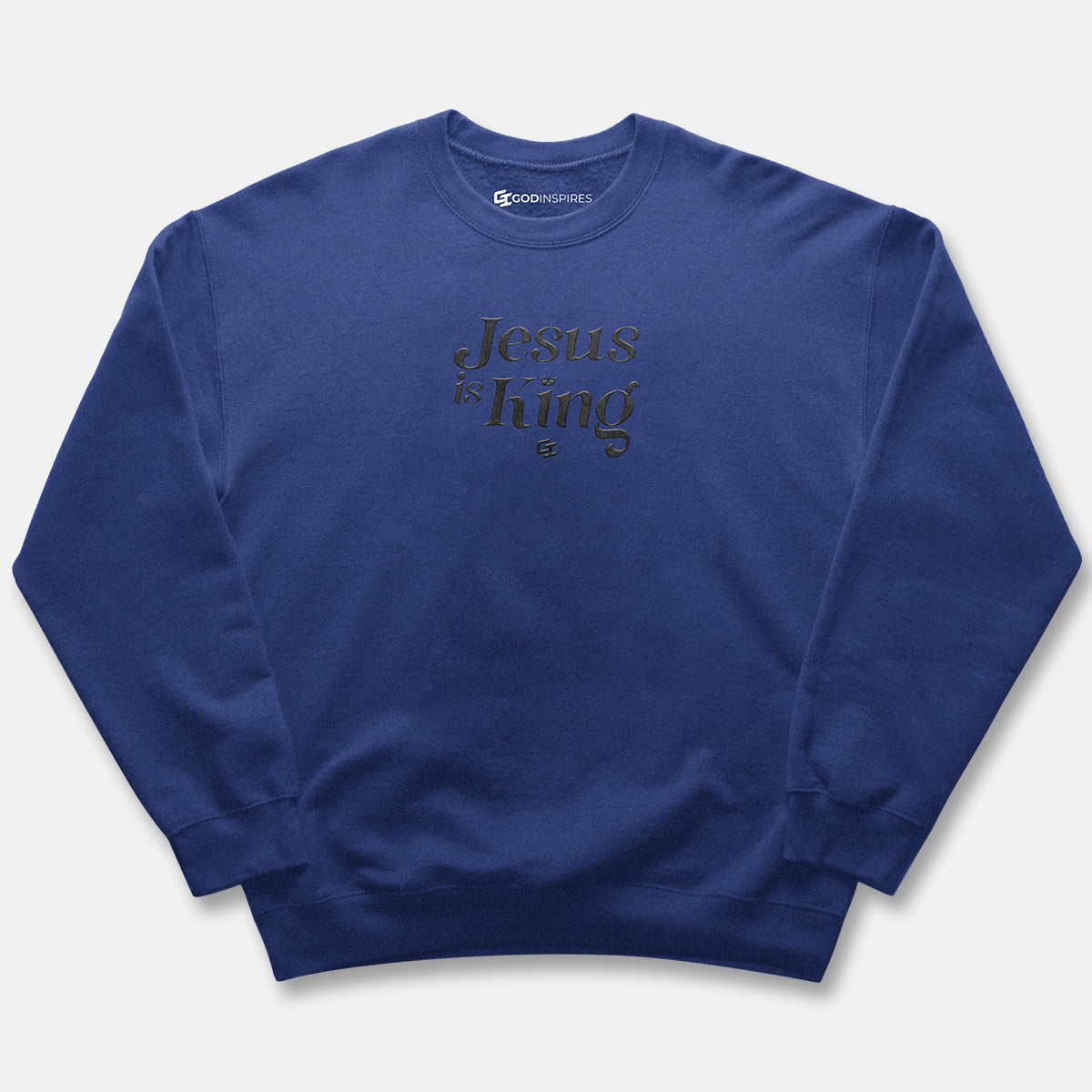 [Limited Edition] Epiphany 'Jesus Is King' Sweatshirt (Embroidered)
