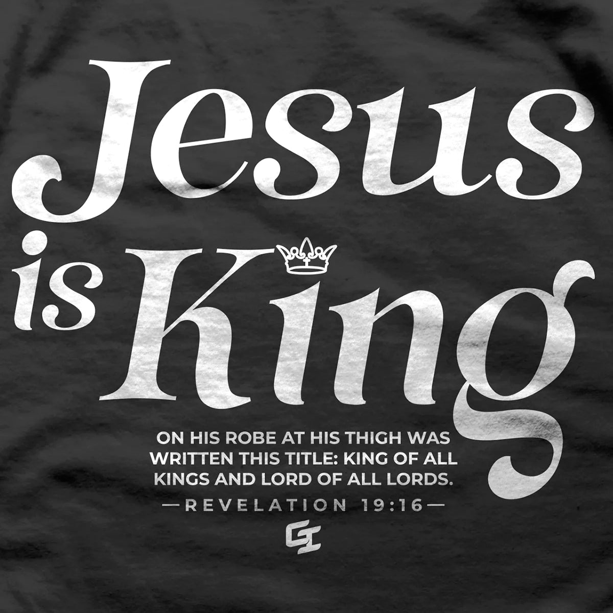 Epiphany 'Jesus Is King' Lightweight T-Shirt