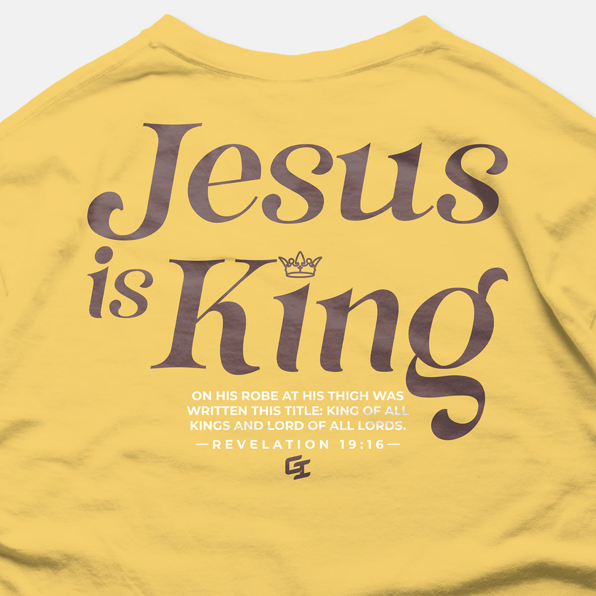 [Limited Edition] 'Jesus Is King' Lightweight T-Shirt
