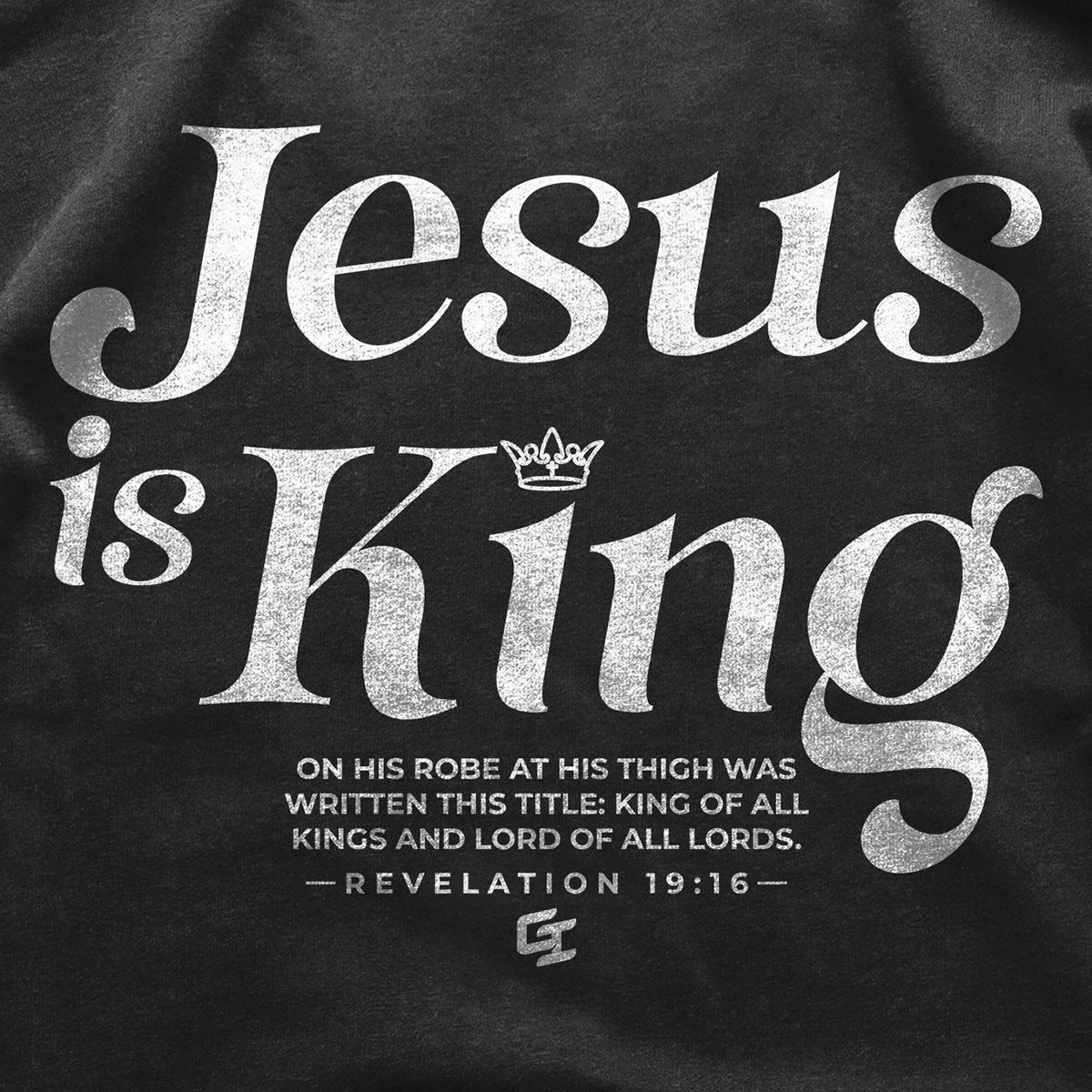 Epiphany 'Jesus Is King' Heavyweight T-Shirt