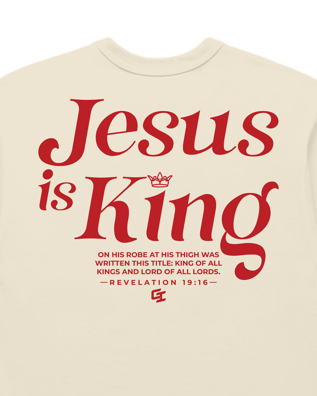 'Jesus Is King' Staple T-Shirt