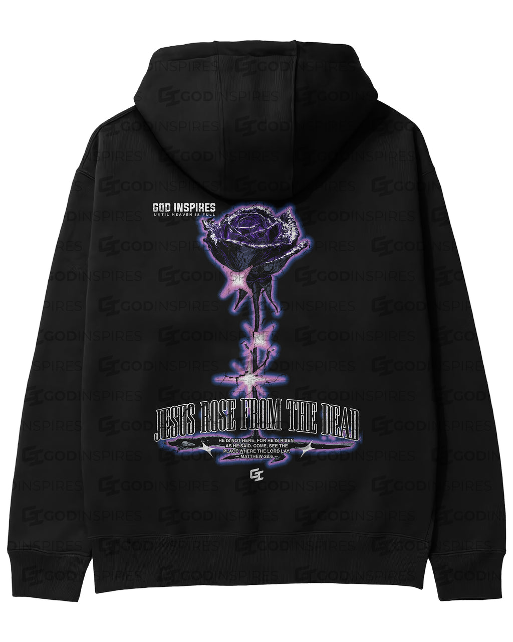 'Jesus Rose' Classic Hoodie