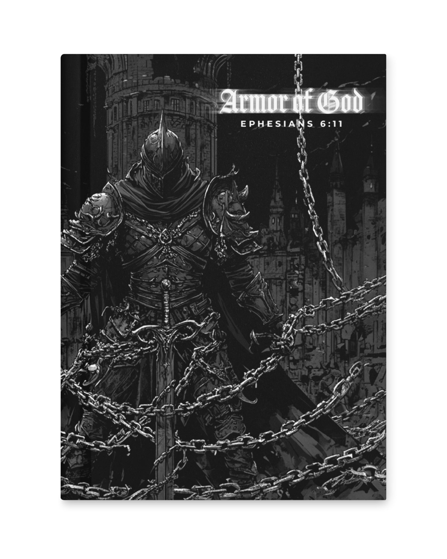 'Armor of God' Hardcover Journal Matte