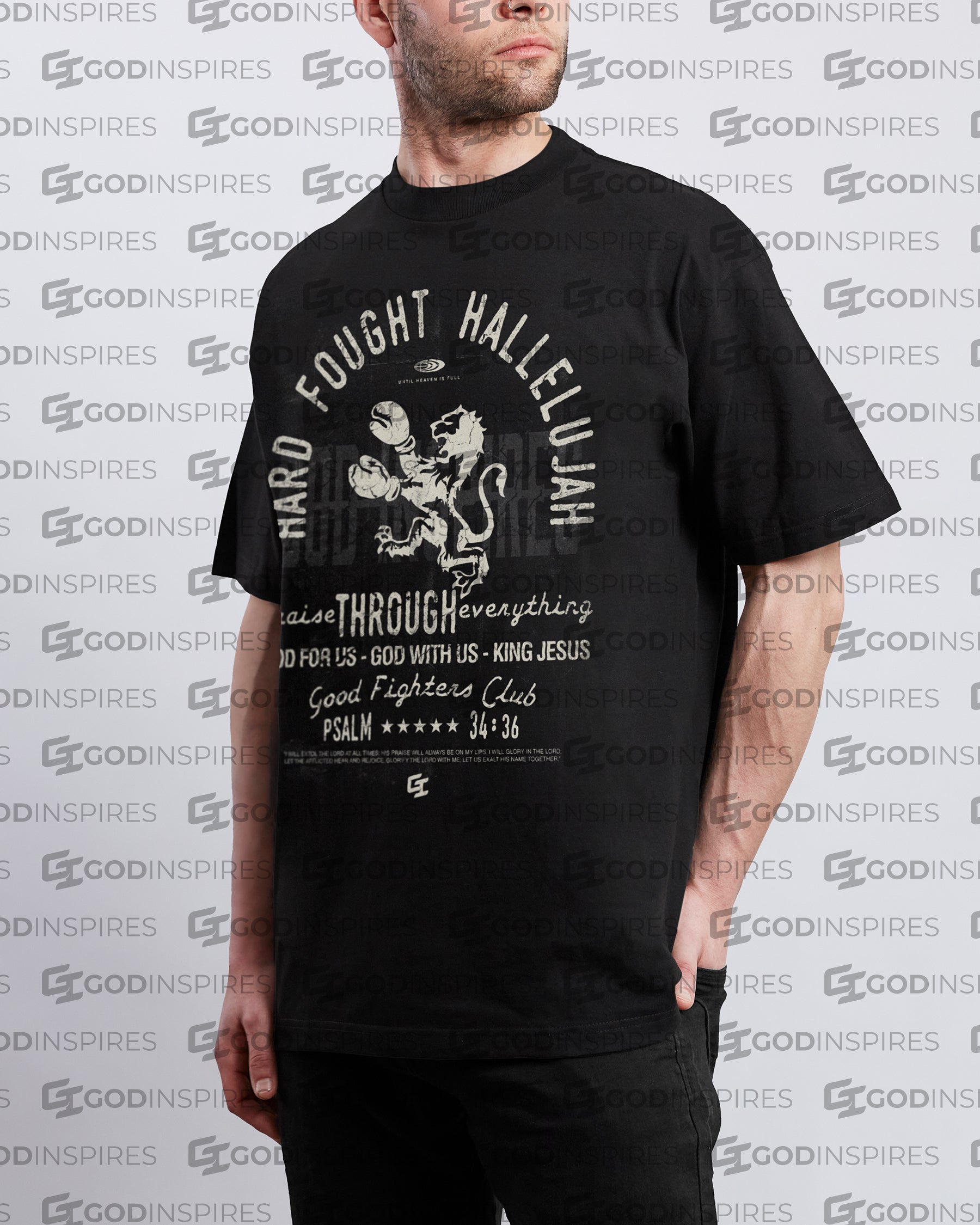 'King's Might' Heavyweight T-Shirt