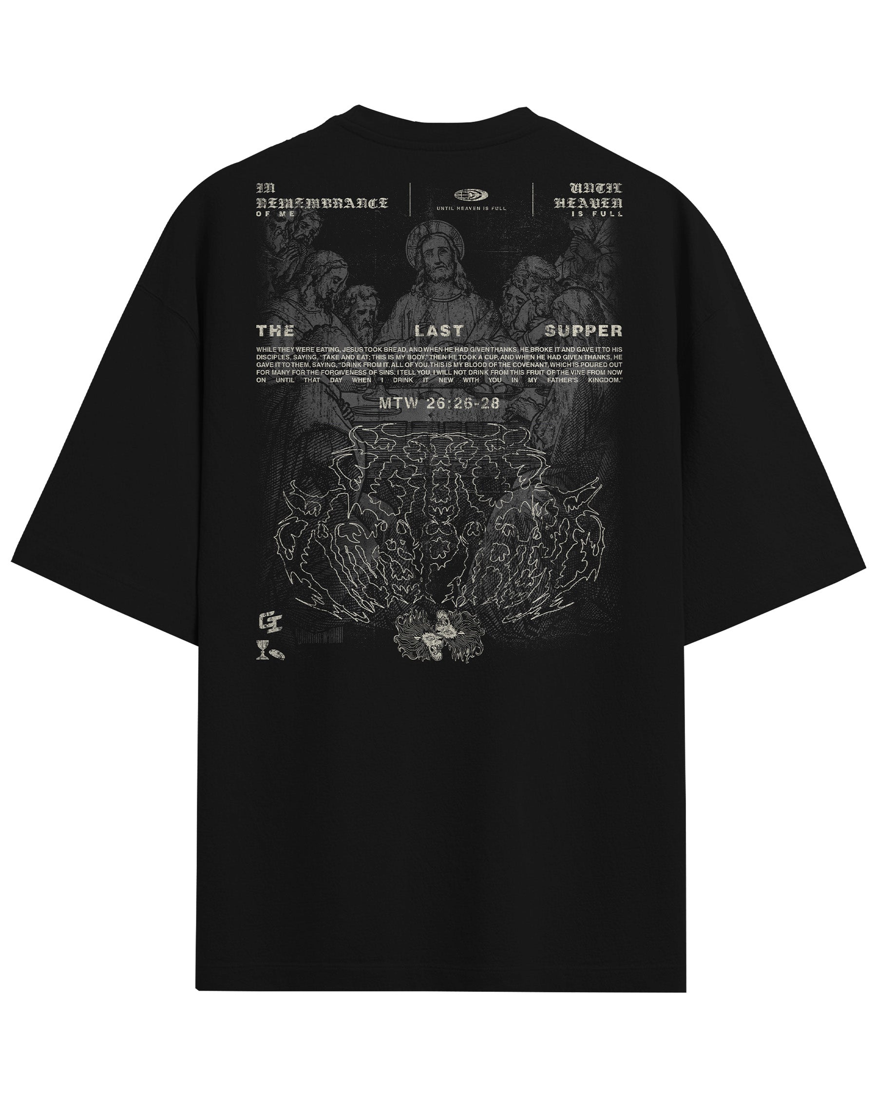 'In Remembrance of Me' Oversized T-Shirt