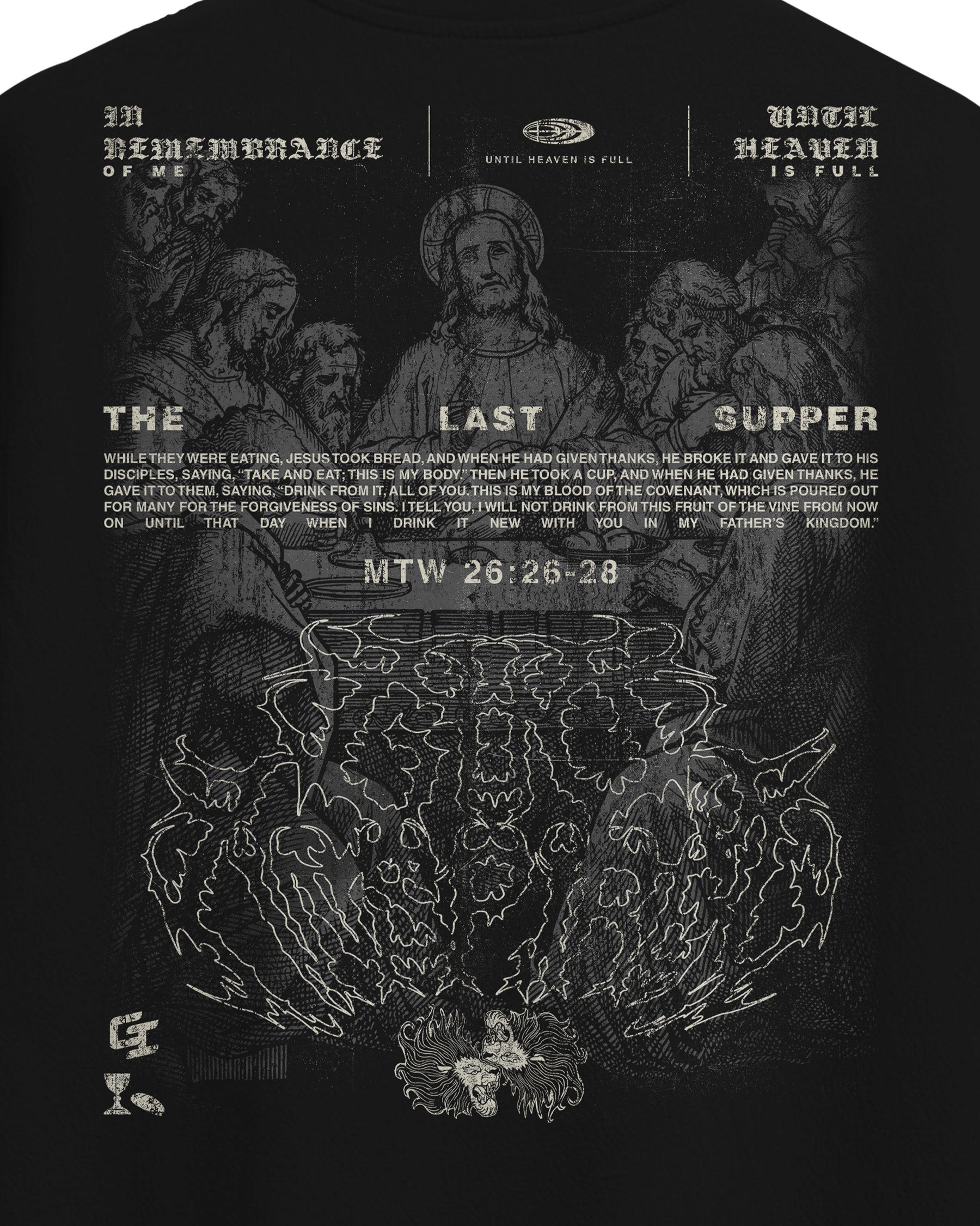 'In Remembrance of Me' Oversized T-Shirt
