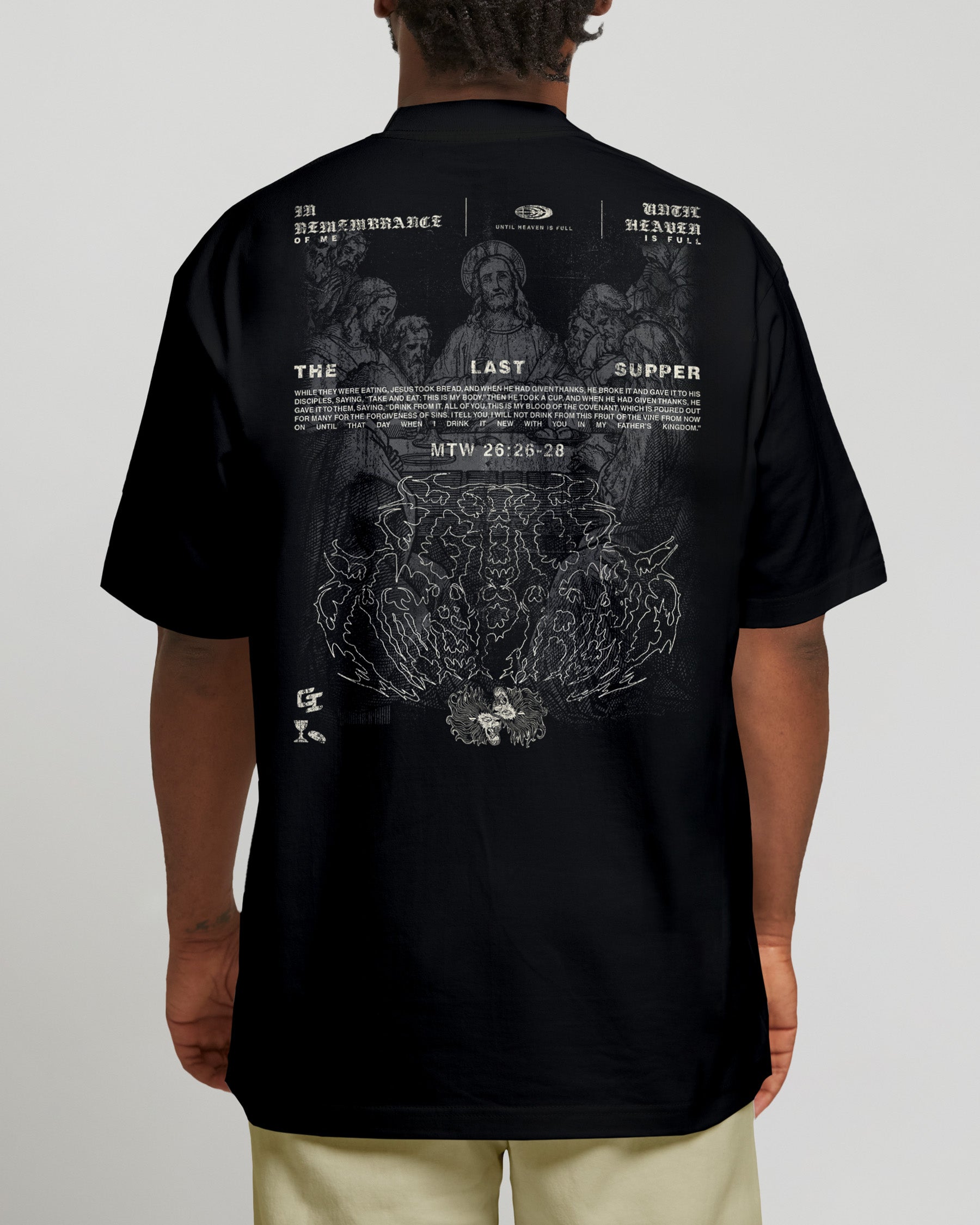 'In Remembrance of Me' Oversized T-Shirt