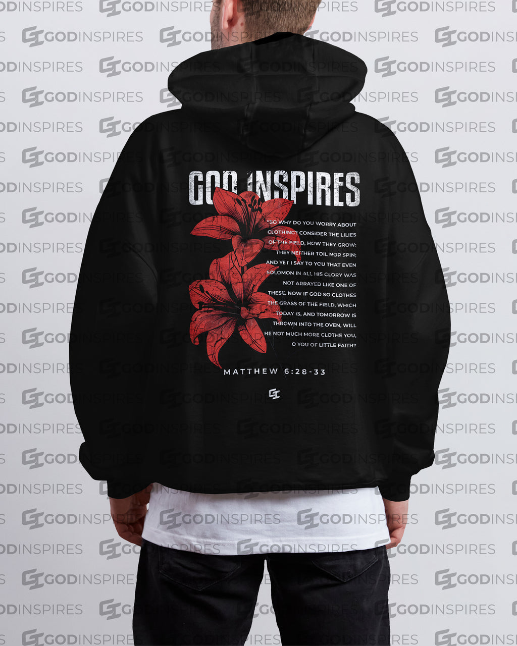 'More Than The Lilies' Classic Hoodie