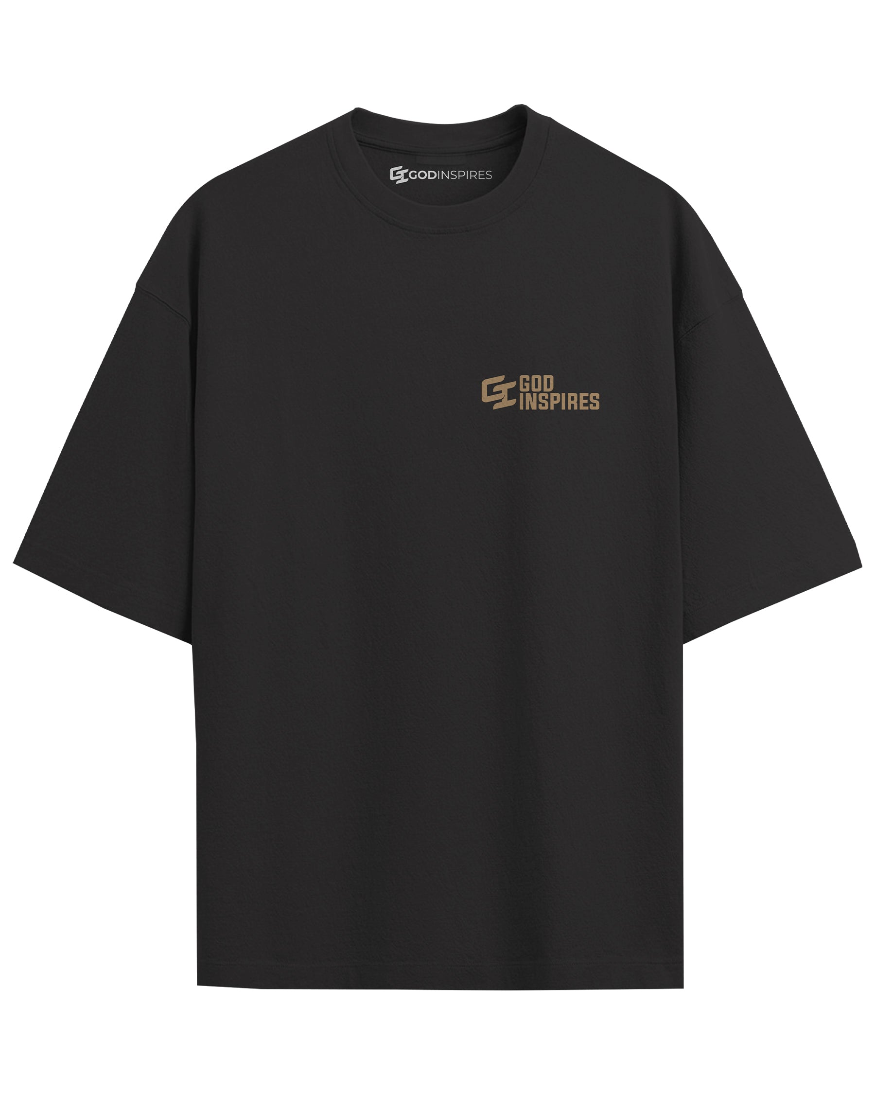 'Overcome' Oversized Faded T-Shirt