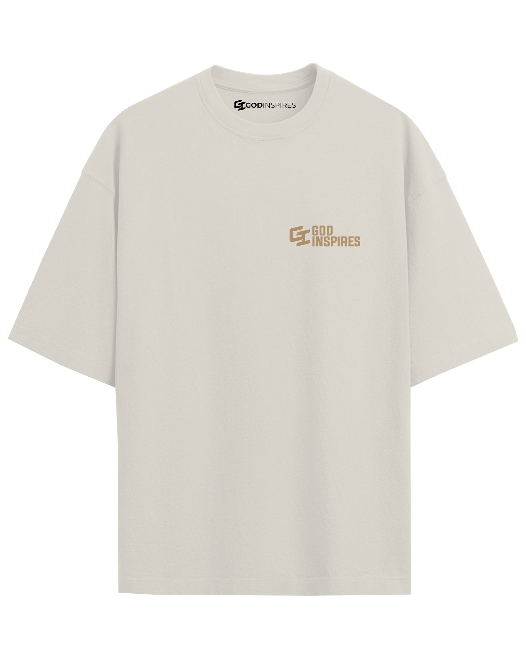 'Overcome' Oversized Faded T-Shirt