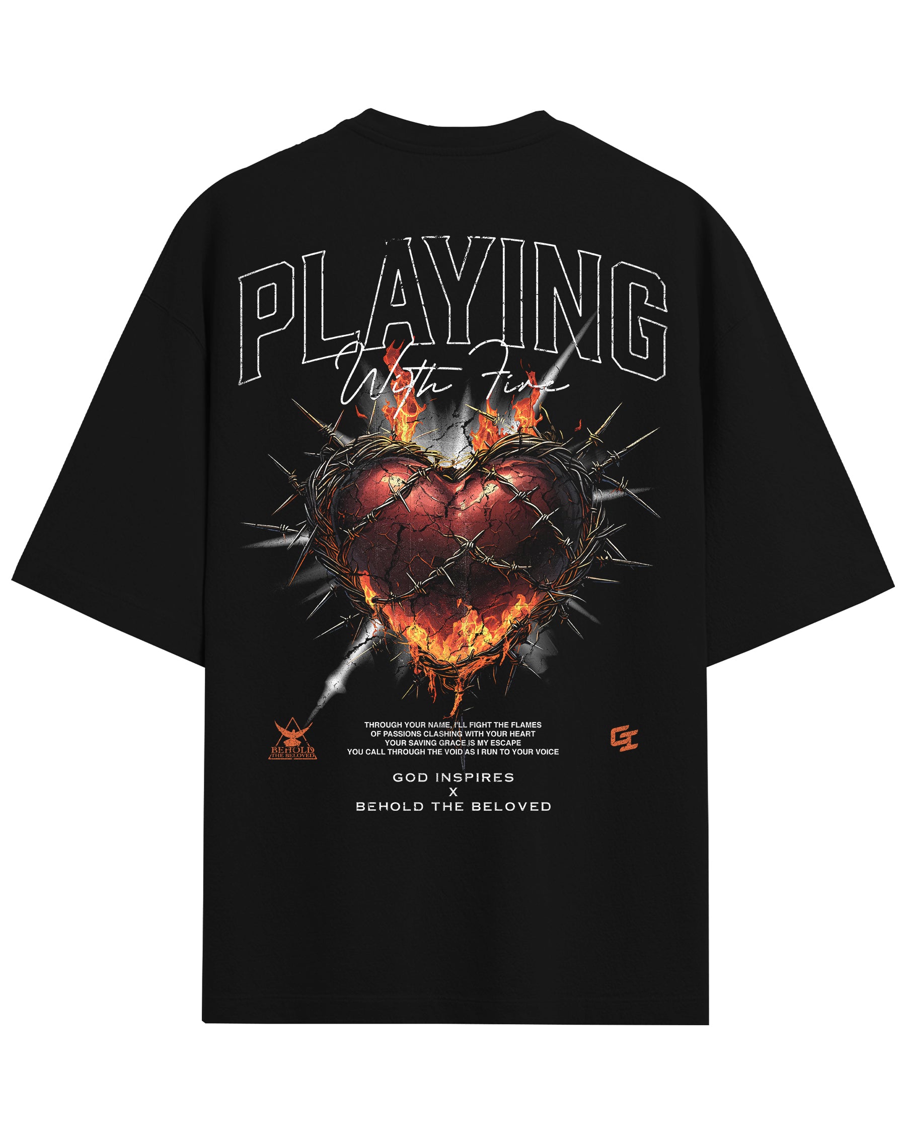 [BTB Collab] 'Playing With Fire' T-Shirt
