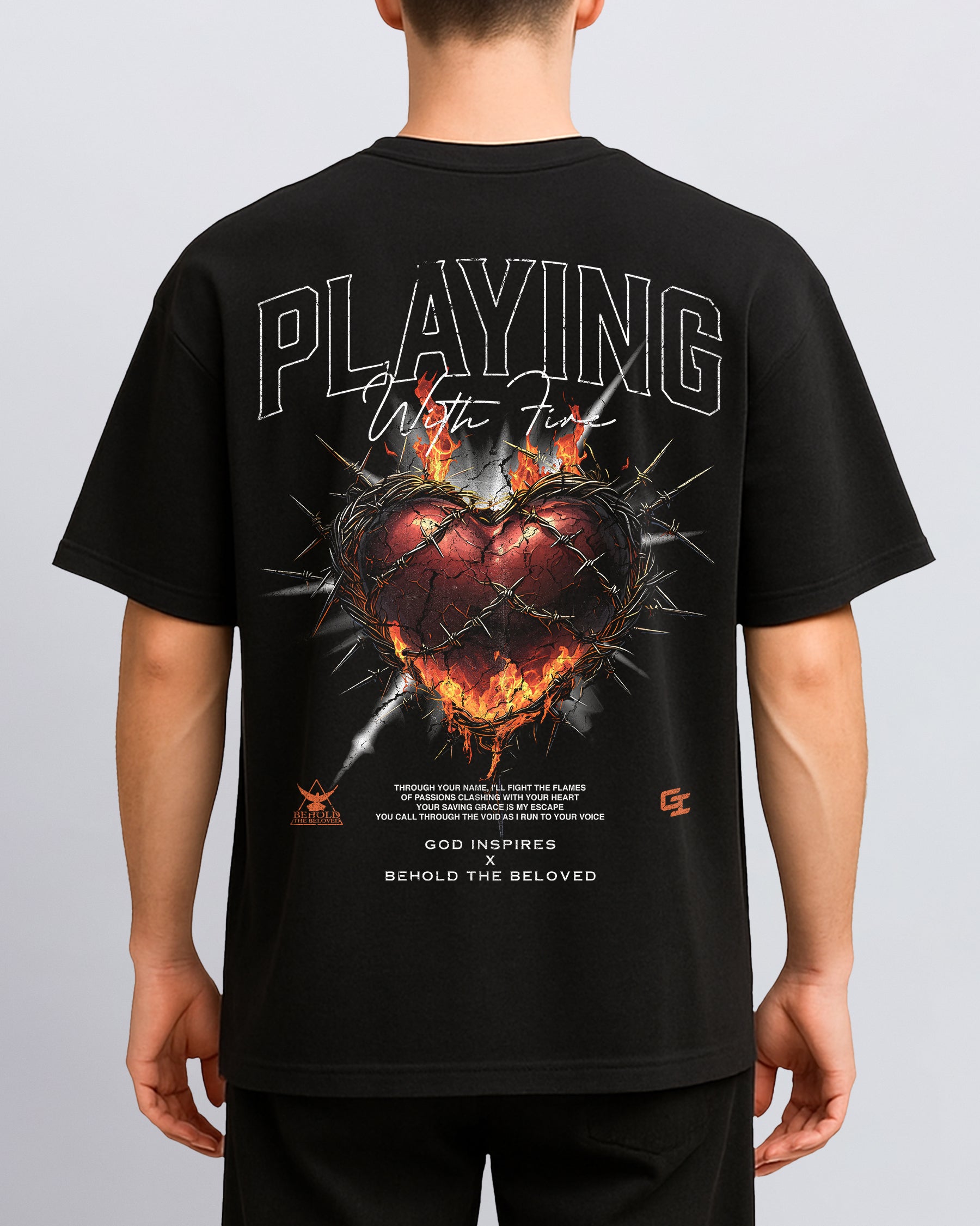 [BTB Collab] 'Playing With Fire' T-Shirt
