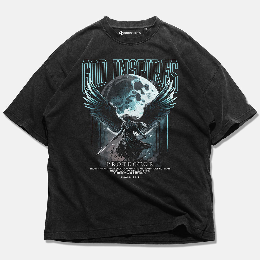 'Protector' Heavy Faded T-Shirt