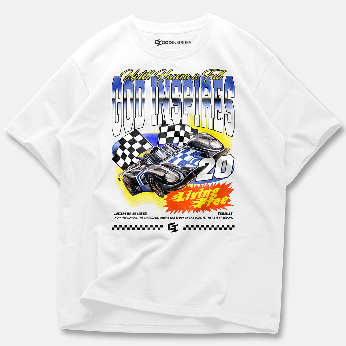 Racing 'Race' Heavyweight T-Shirt