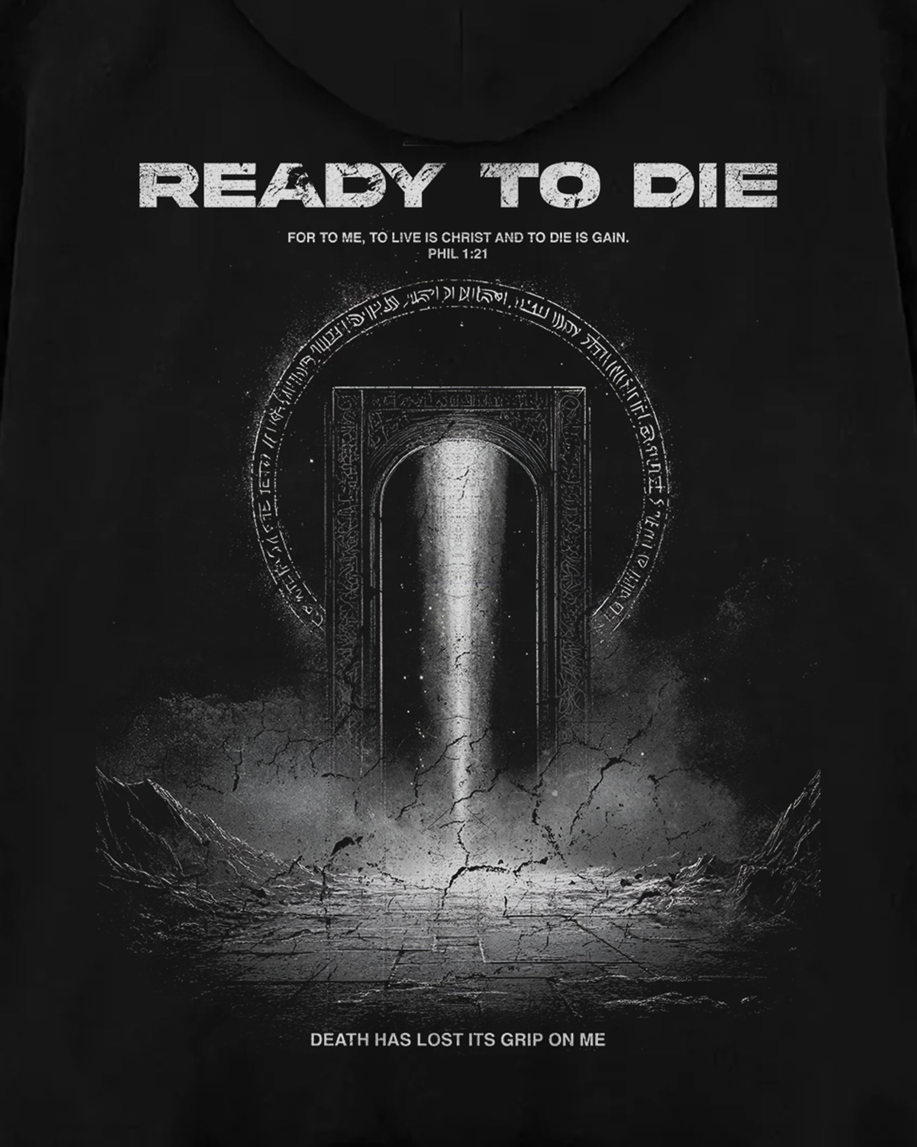 [BTB Collab] 'Ready To Die' Oversized Hoodie