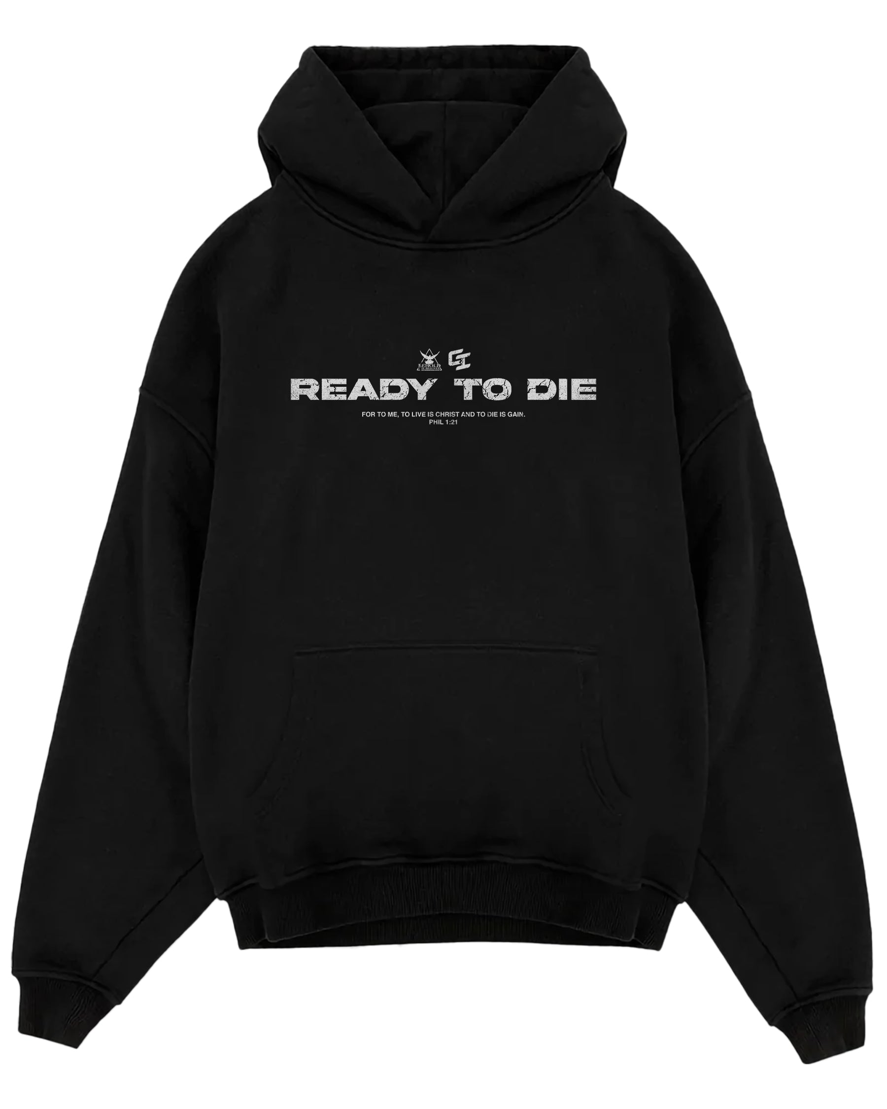 [BTB Collab] 'Ready To Die' Oversized Hoodie
