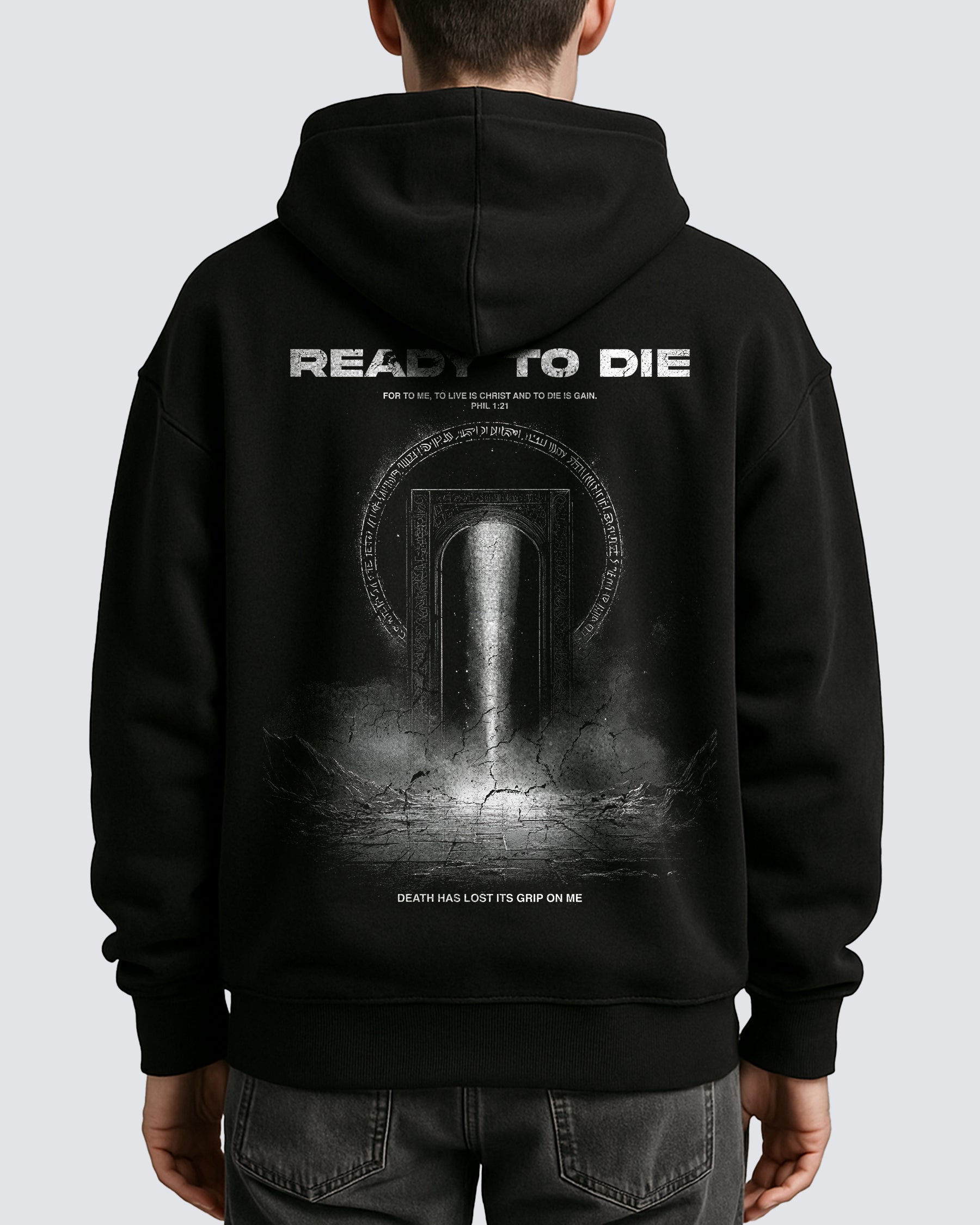 [BTB Collab] 'Ready To Die' Oversized Hoodie
