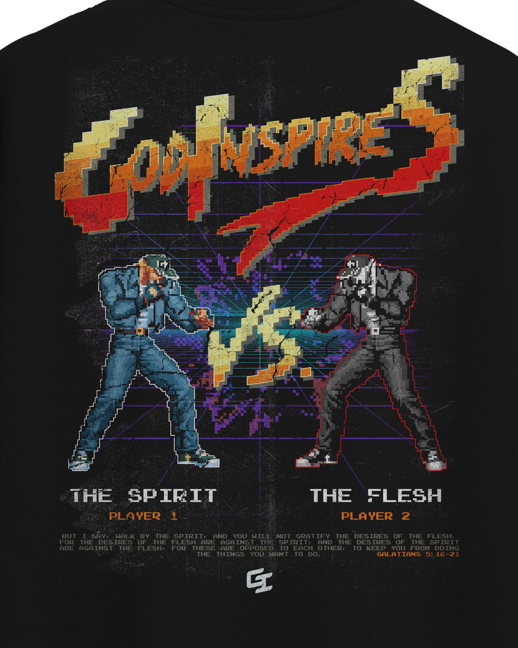 'Spirit Fighter' Oversized T-Shirt