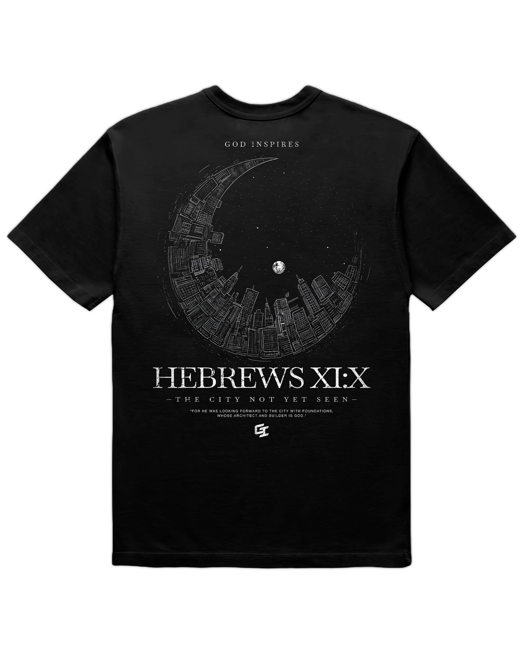 'The City Not Yet Seen' Heavyweight T-Shirt