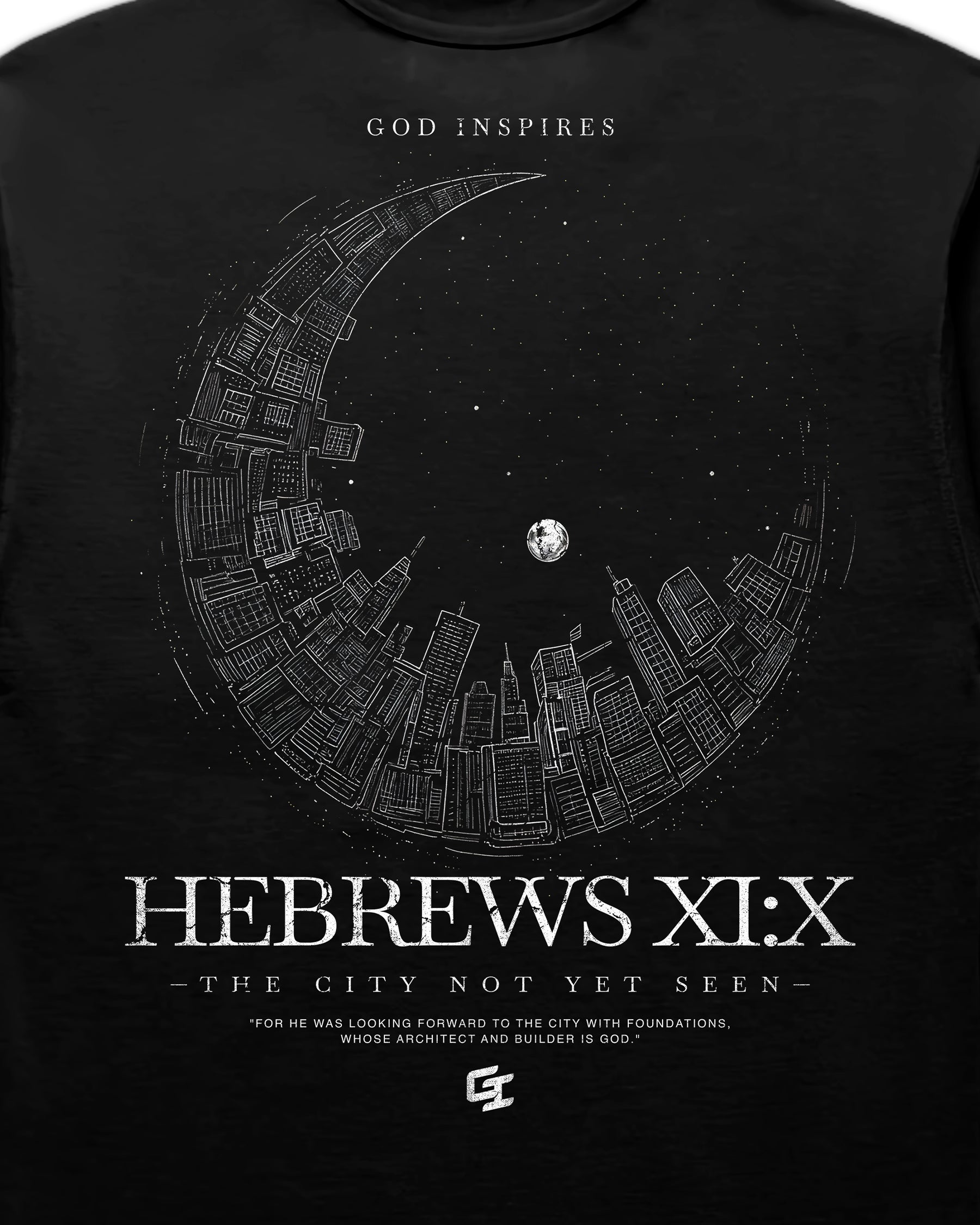 'The City Not Yet Seen' Heavyweight T-Shirt
