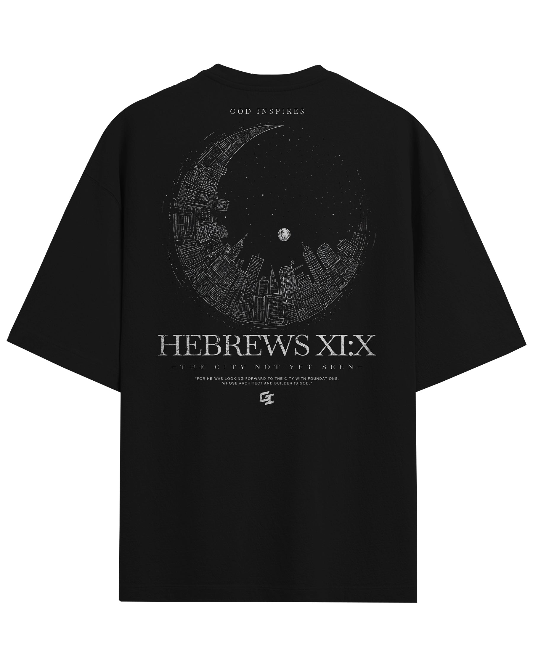 'The City Not Yet Seen' Oversized T-Shirt