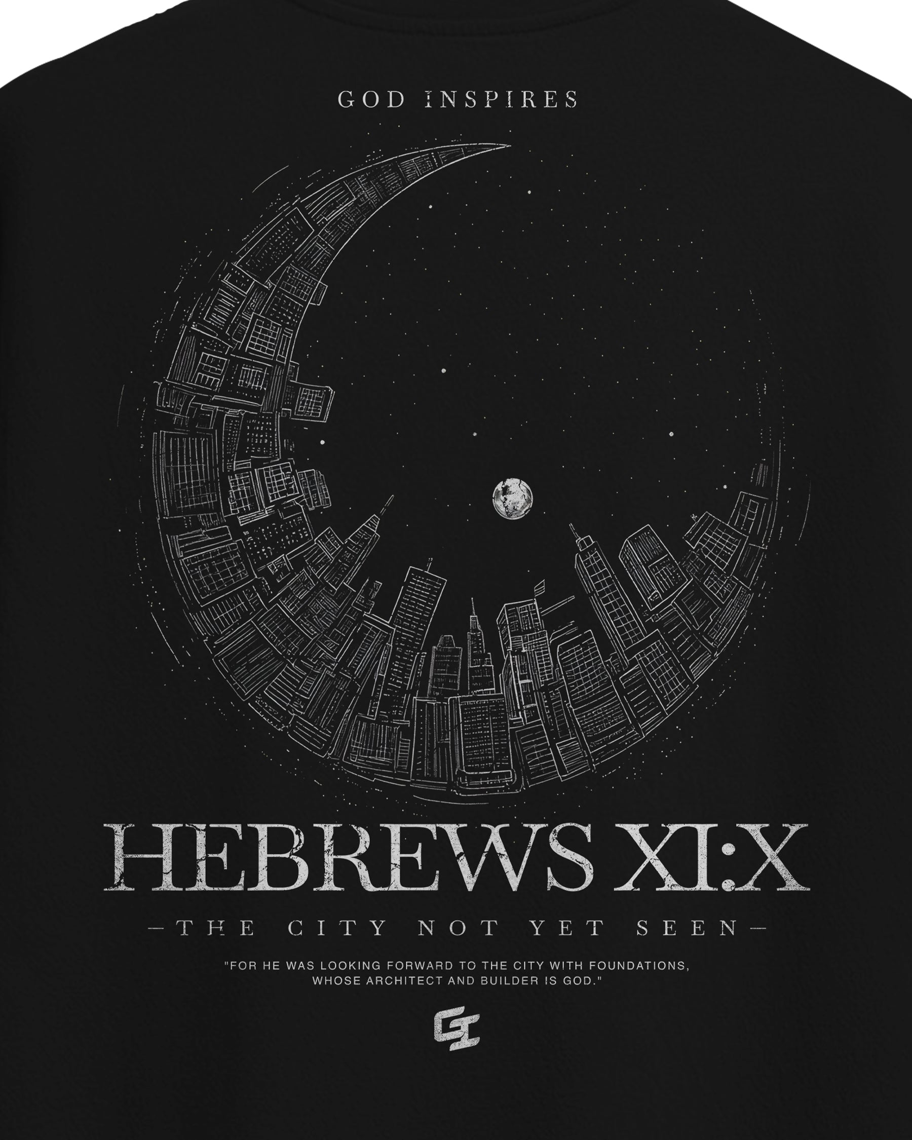 'The City Not Yet Seen' Oversized T-Shirt