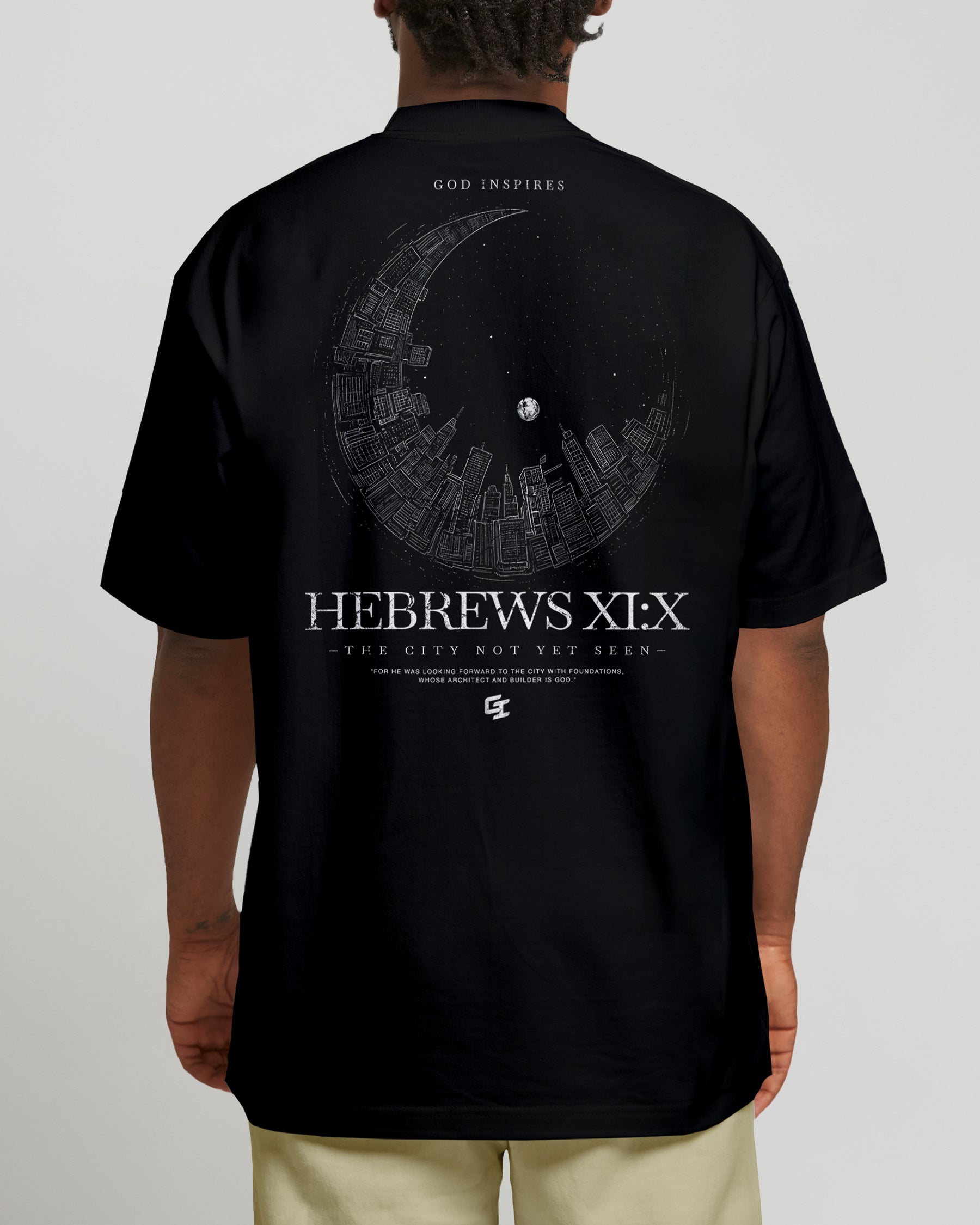 'The City Not Yet Seen' Oversized T-Shirt