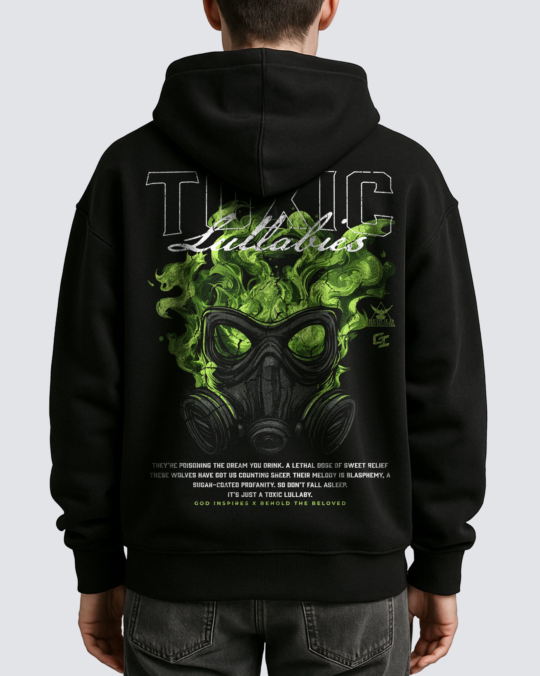 [BTB Collab] 'Toxic Lullabies' Oversized Hoodie
